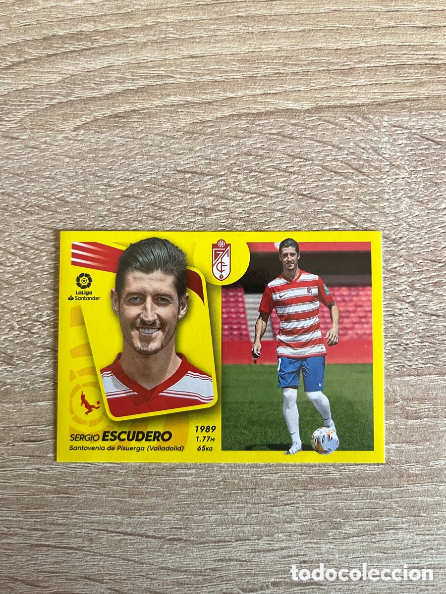 Cromos de f&uacute;tbol: 32 BIS ESCUDERO &Uacute;LTIMOS FICHAJES COLOCA LIGA ESTE EDICIONES ESTE 2021 2022 21 22 GRANADA
