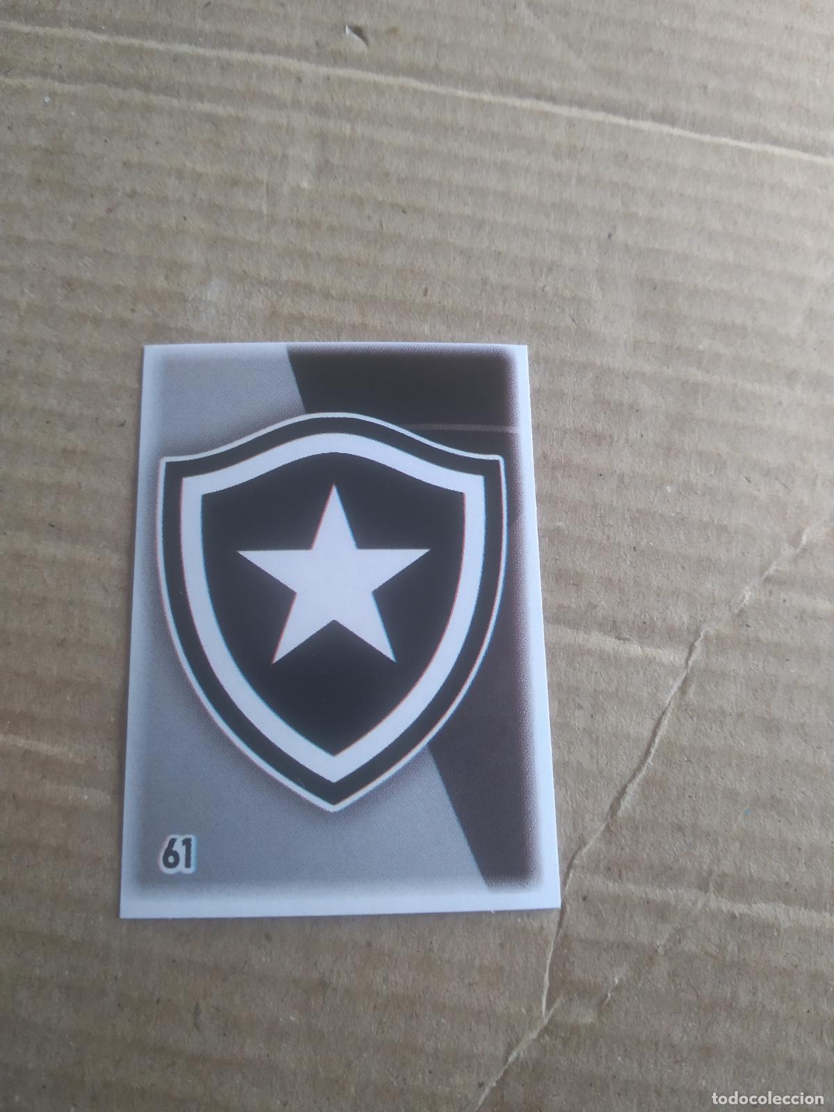 Cromos de f&uacute;tbol: 61 ESCUDO BOTAFOGO CROMO FUTBOL LIGA BRASIL BRASILEIRAO