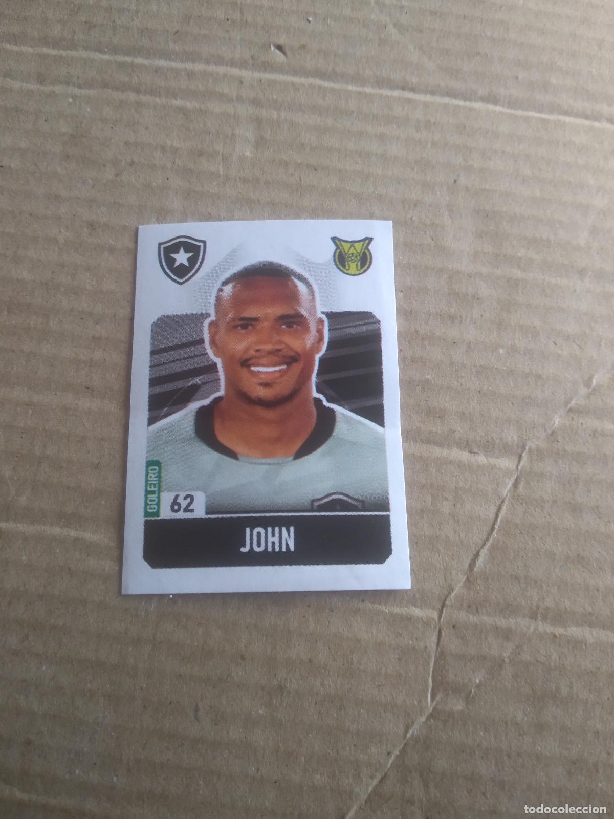 Cromos de f&uacute;tbol: 62 JOHN BOTAFOGO CROMO FUTBOL LIGA BRASIL BRASILEIRAO