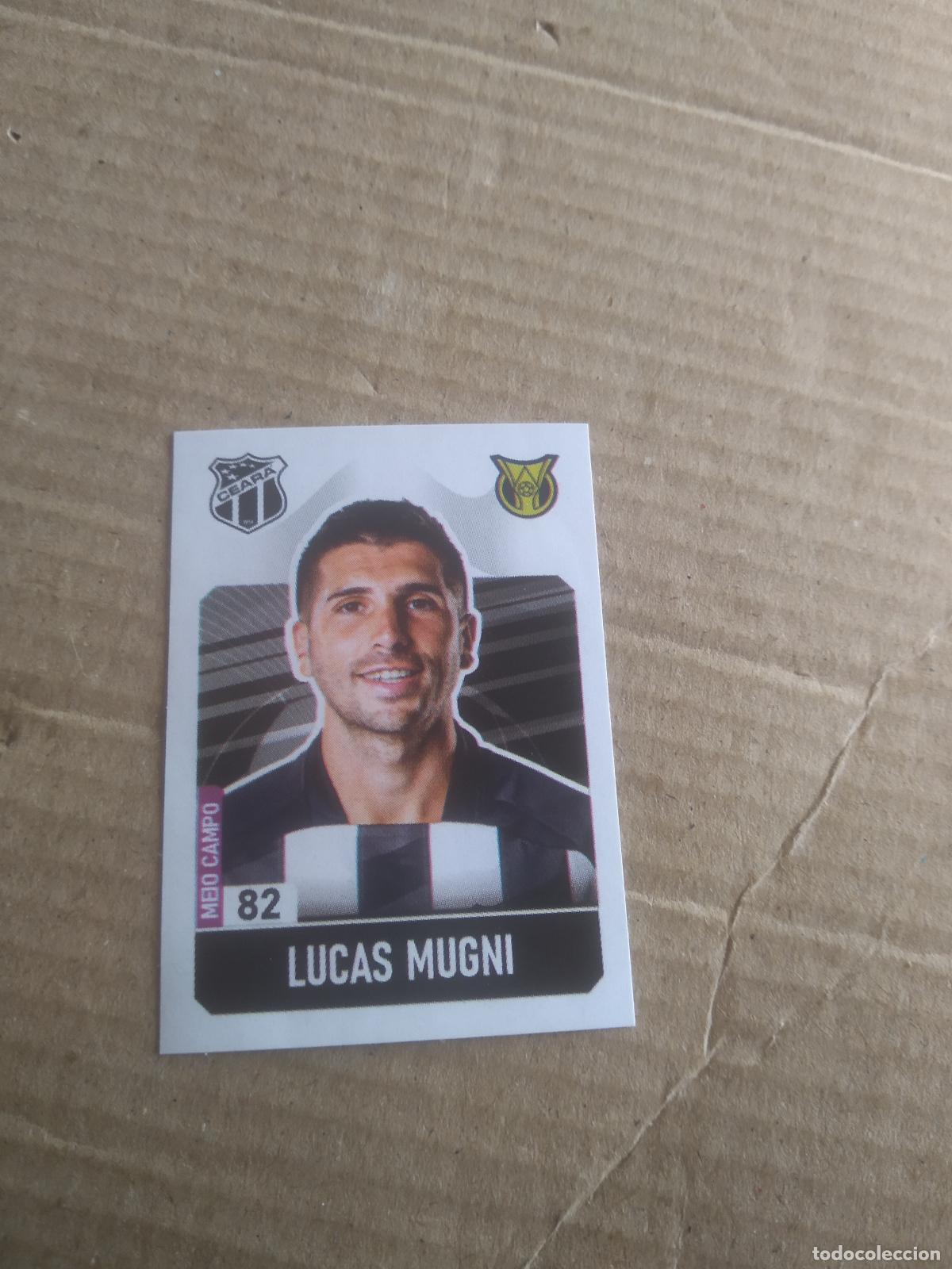 Cromos de f&uacute;tbol: 82 LUCAS MUGNI CEARA CROMO FUTBOL LIGA BRASIL BRASILEIRAO