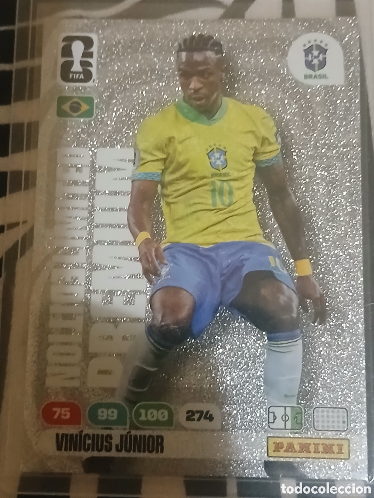 Cromos de f&uacute;tbol: Vinicius edicion limitada premium
