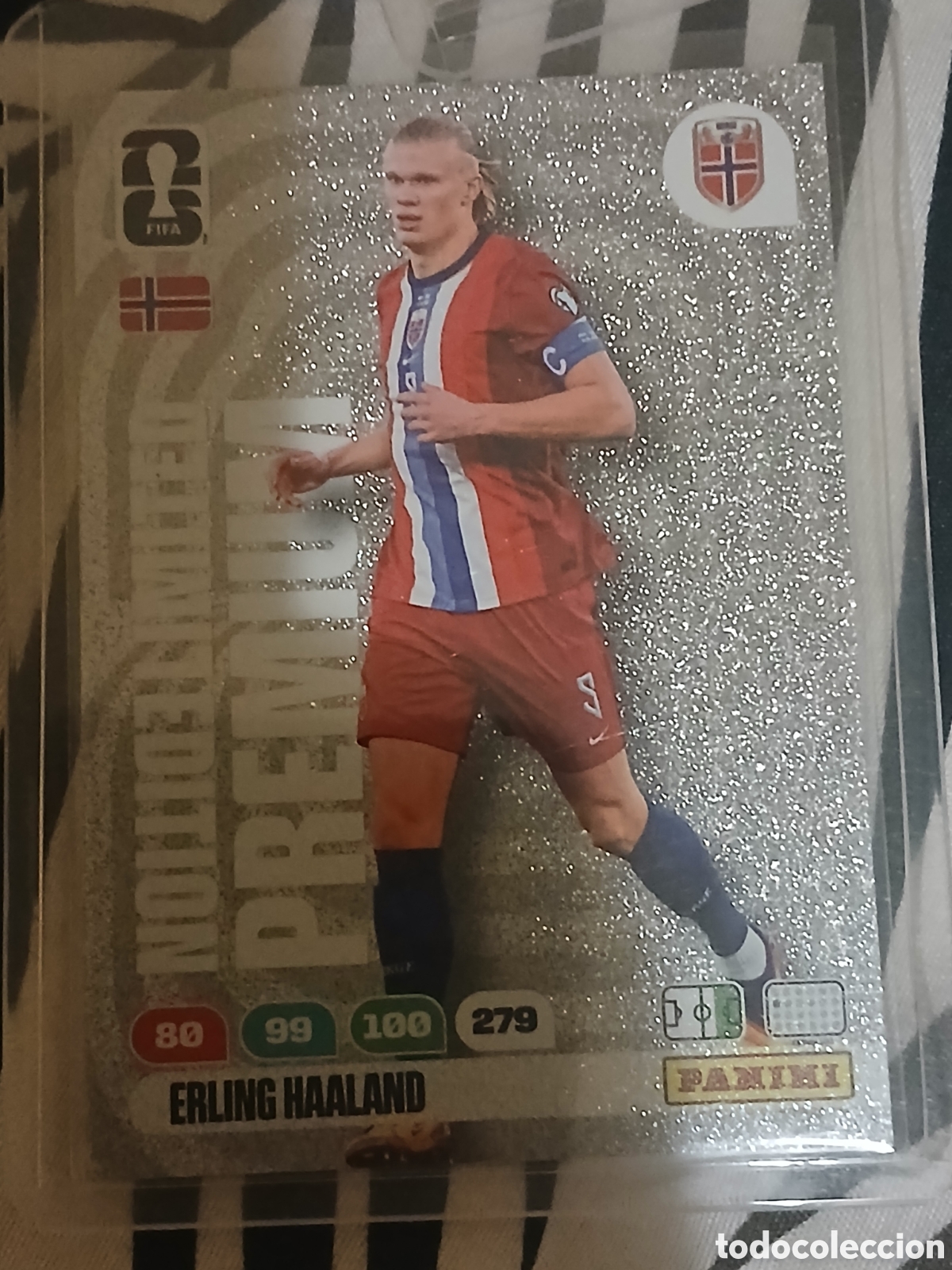 Cromos de f&uacute;tbol: Haaland edicion limitada premium