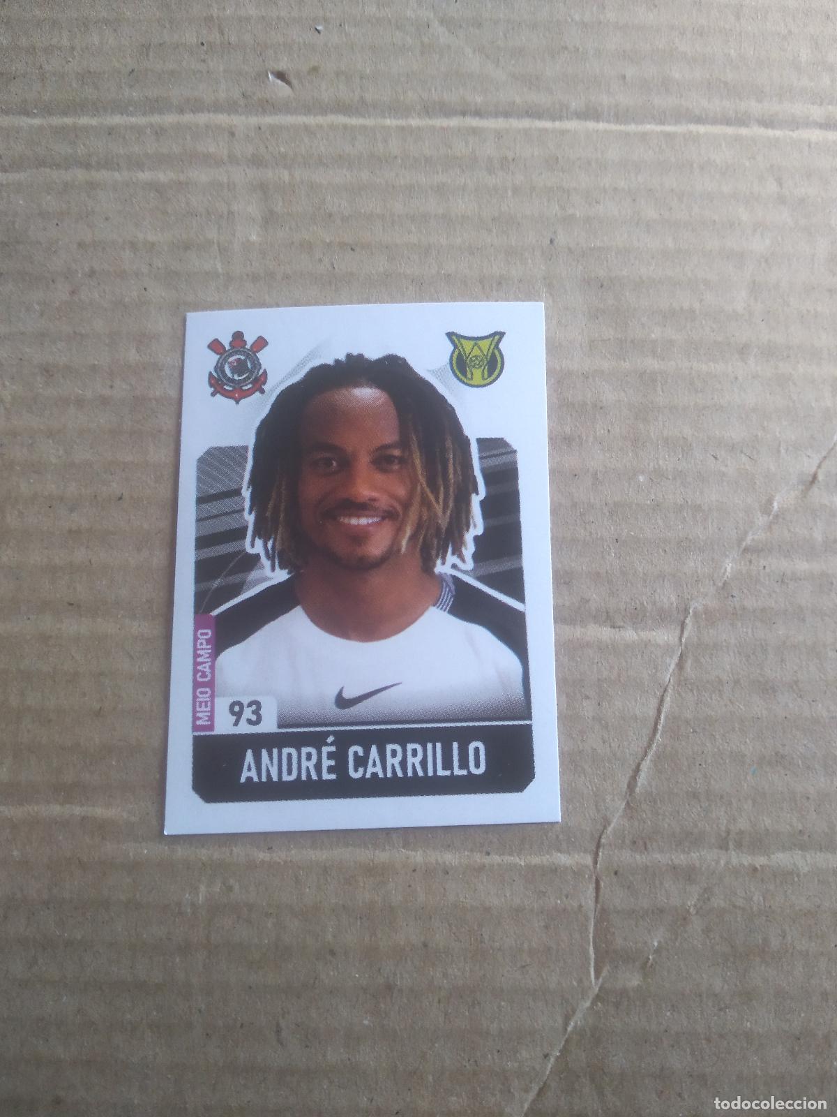 Cromos de f&uacute;tbol: 93 ANDRE CARRILLO CORINTHIANS CROMO FUTBOL LIGA BRASIL BRASILEIRAO