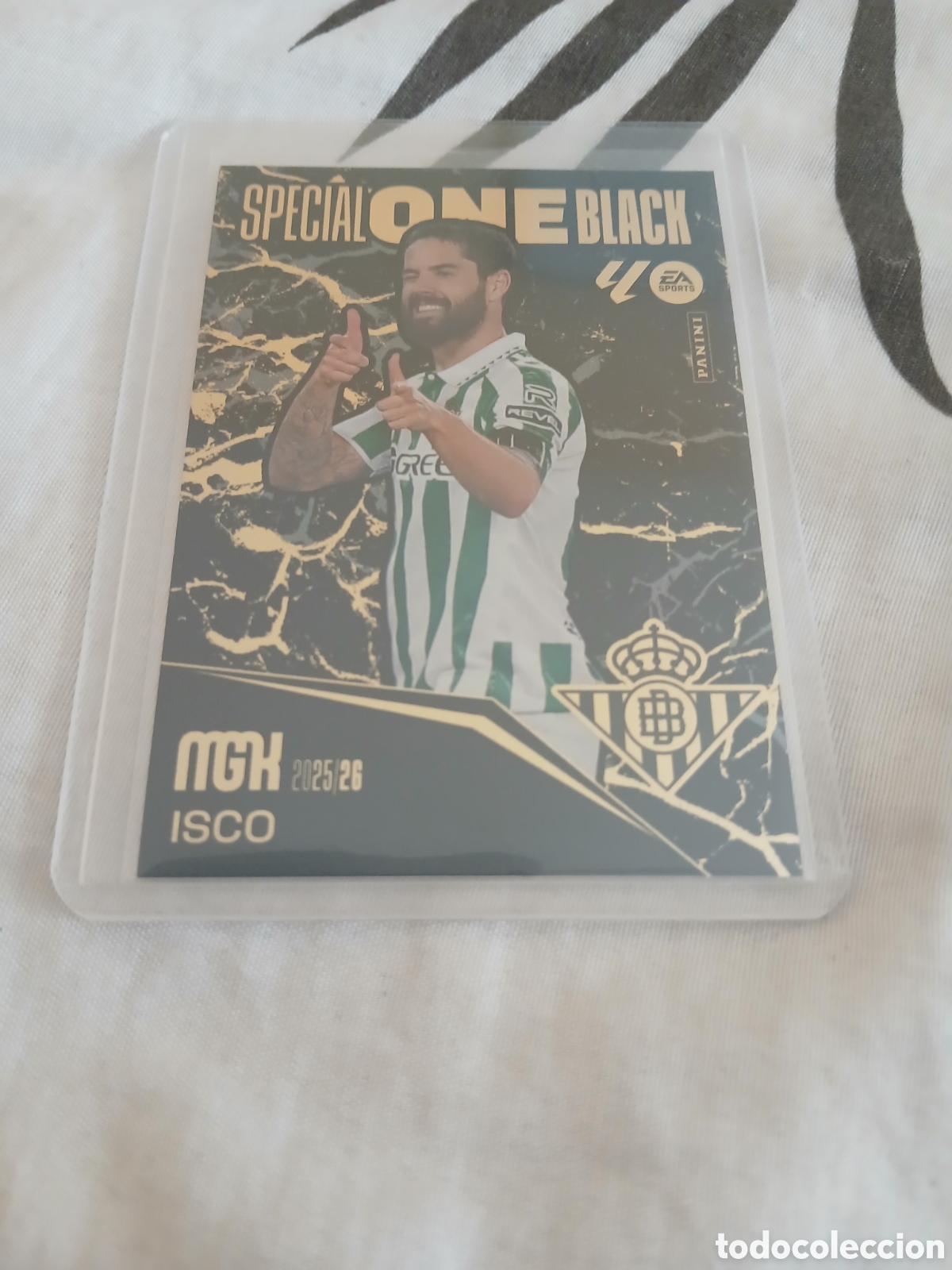 Cromos de f&uacute;tbol: Special one black Isco