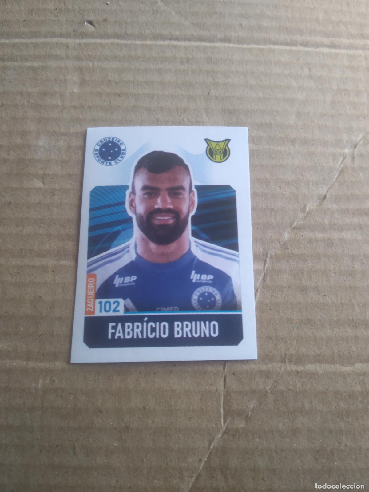 Cromos de f&uacute;tbol: 102 FABRICIO BRUNO CRUZEIRO CROMO FUTBOL LIGA BRASIL BRASILEIRAO