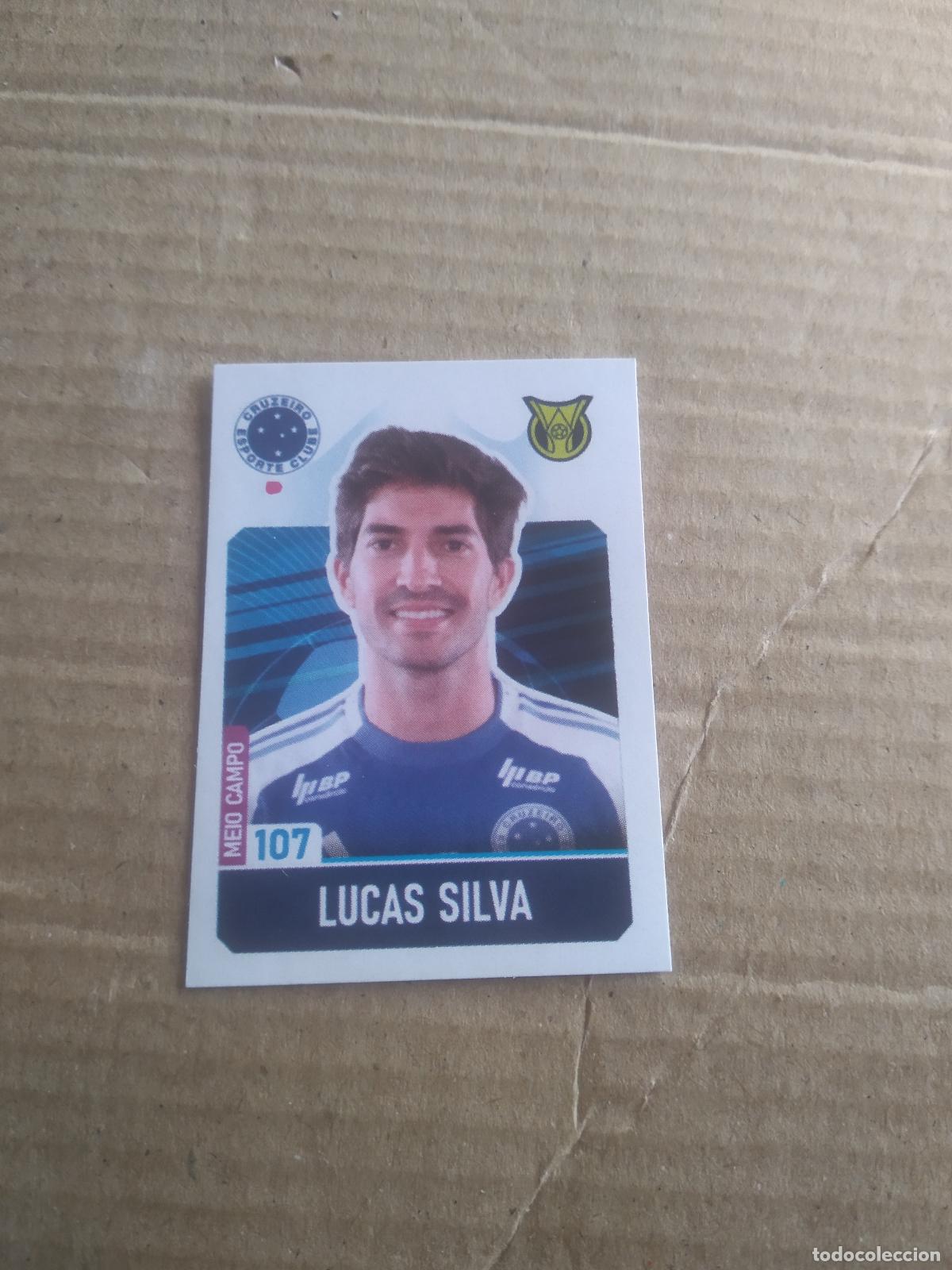Cromos de f&uacute;tbol: 107 LUCAS SILVA CRUZEIRO CROMO FUTBOL LIGA BRASIL BRASILEIRAO