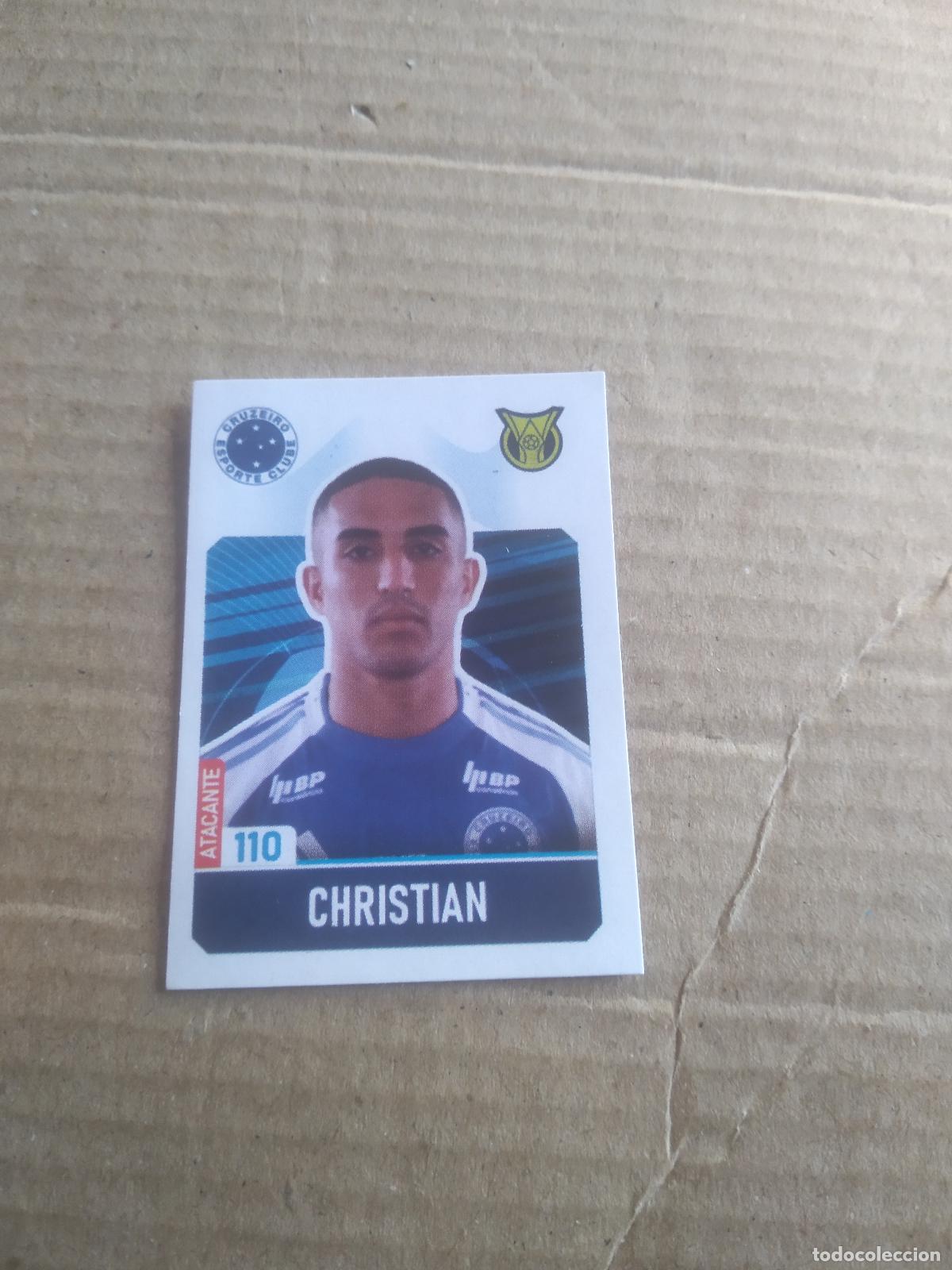 Cromos de f&uacute;tbol: 110 CHRISTIAN CRUZEIRO CROMO FUTBOL LIGA BRASIL BRASILEIRAO