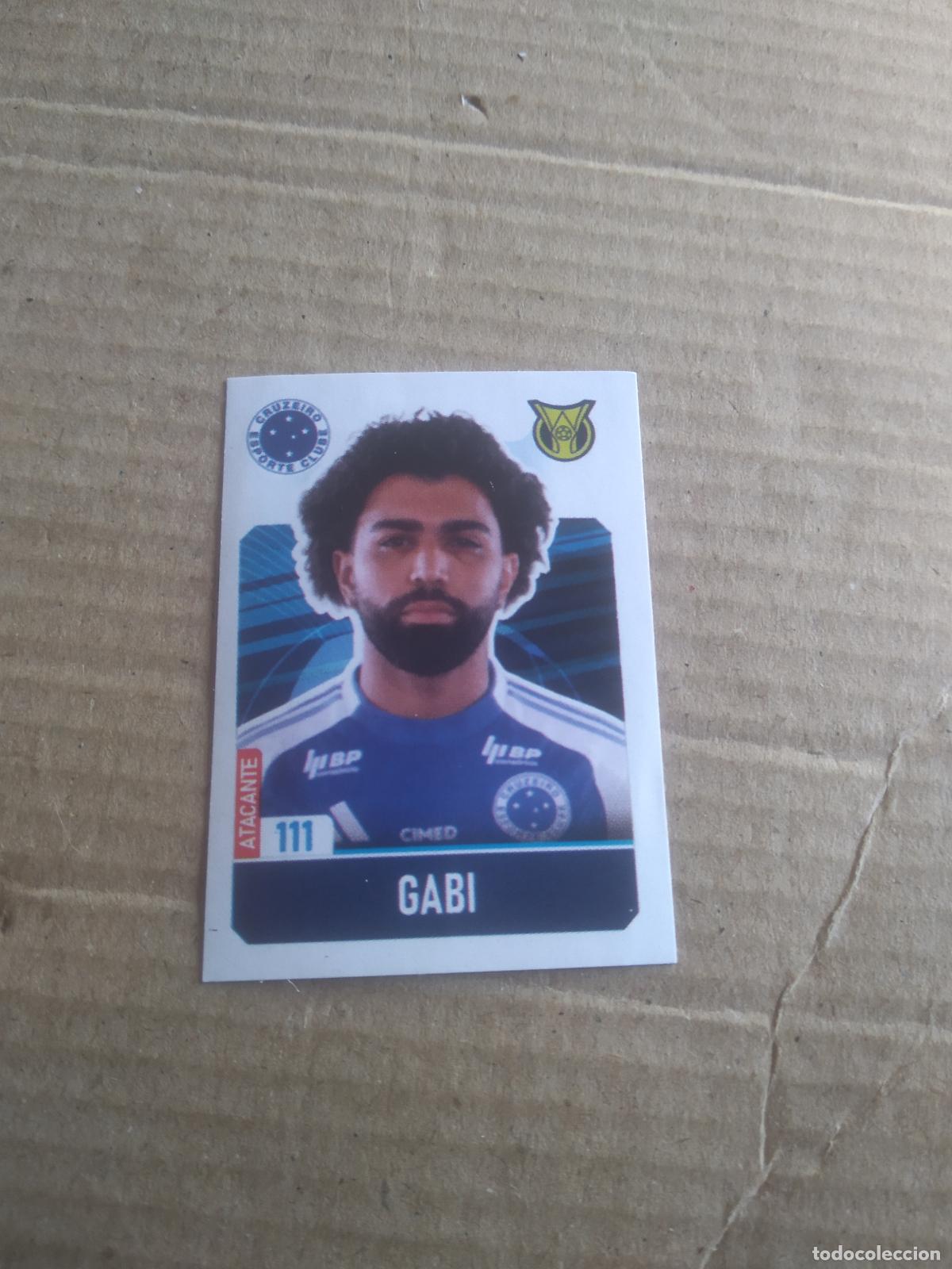 Cromos de f&uacute;tbol: 111 GABI CRUZEIRO CROMO FUTBOL LIGA BRASIL BRASILEIRAO