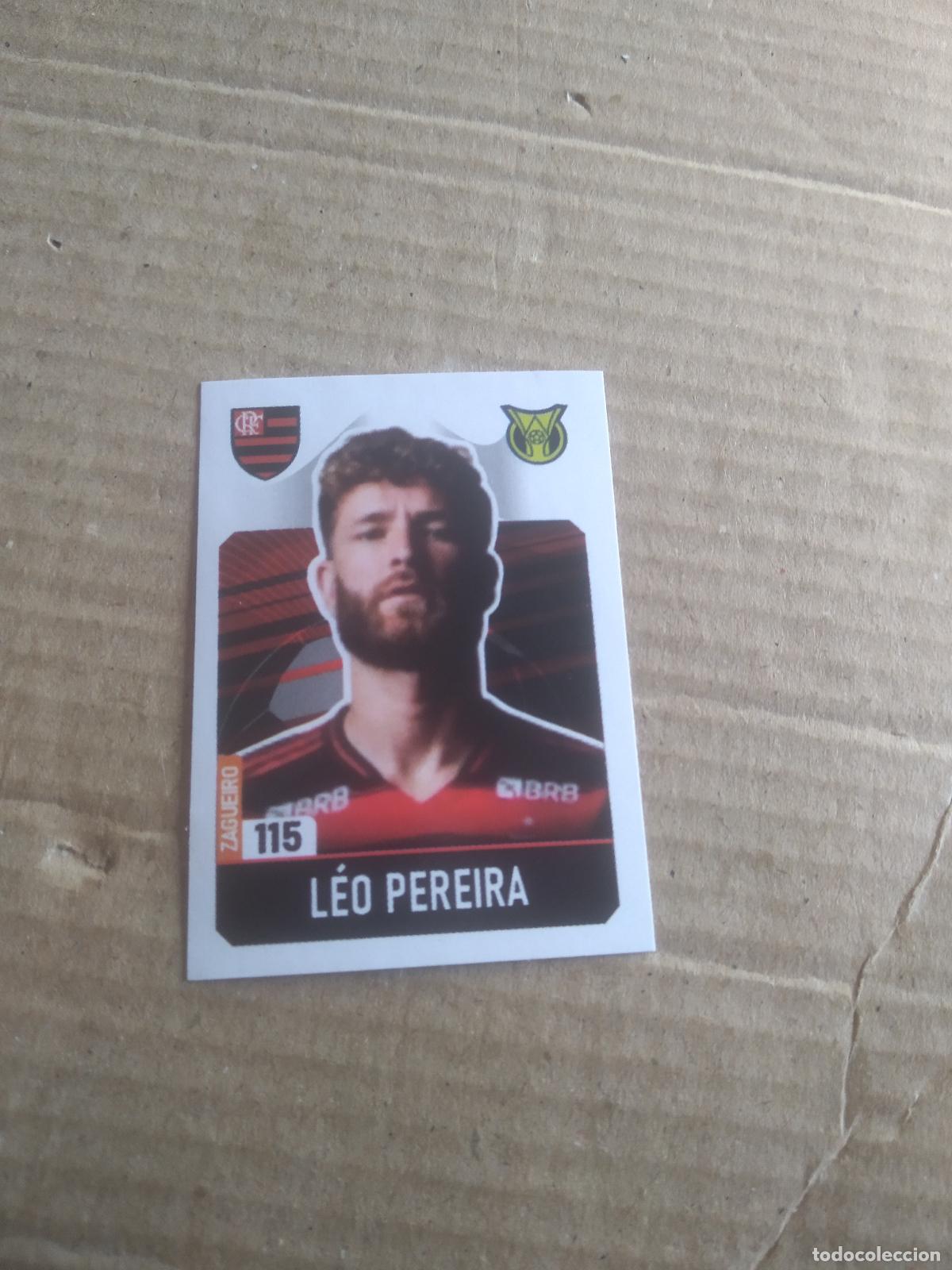 Cromos de f&uacute;tbol: 115 LEO PEREIRA FLAMENGO CROMO FUTBOL LIGA BRASIL BRASILEIRAO