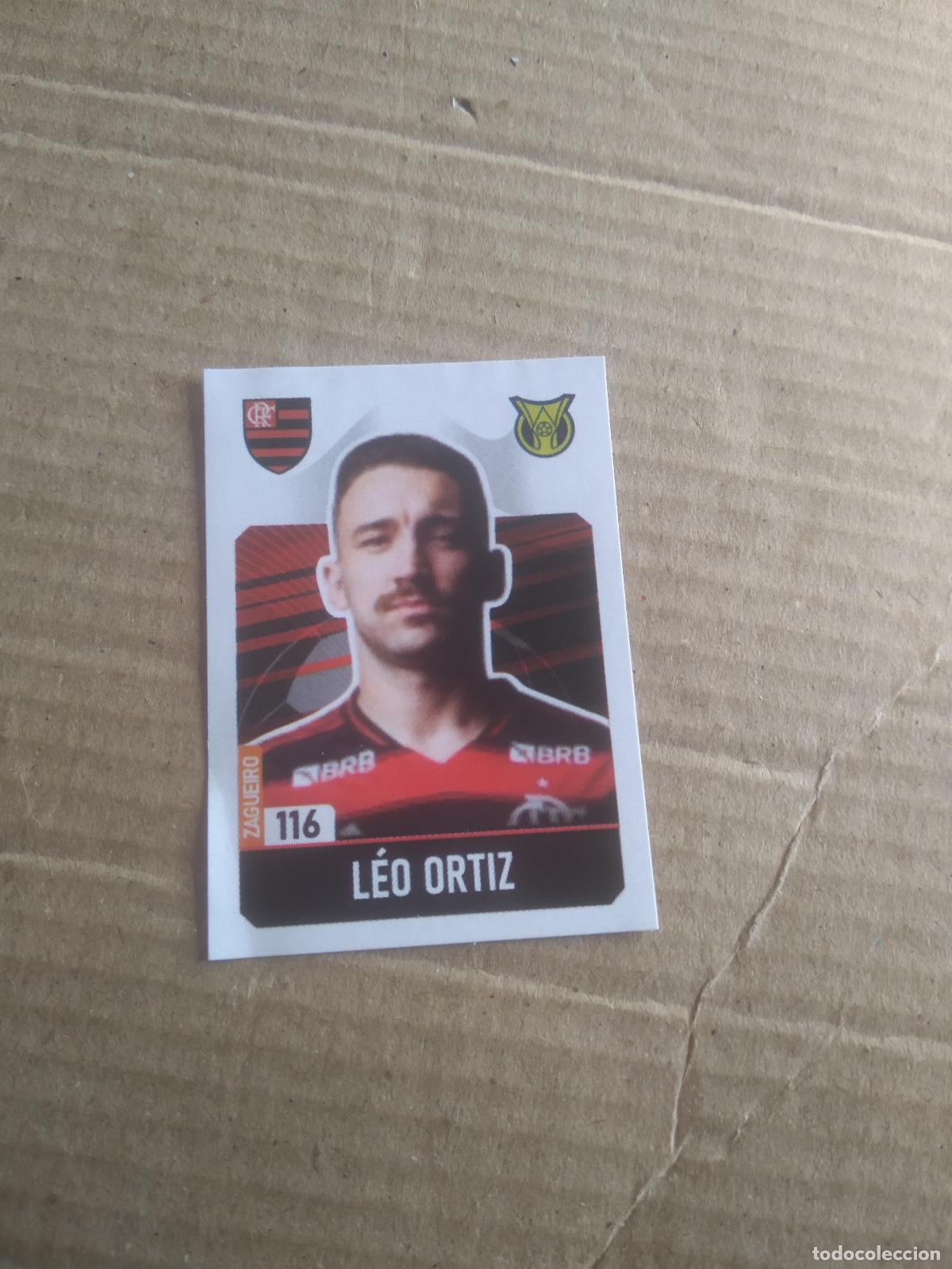 Cromos de f&uacute;tbol: 116 LEO ORTIZ FLAMENGO CROMO FUTBOL LIGA BRASIL BRASILEIRAO