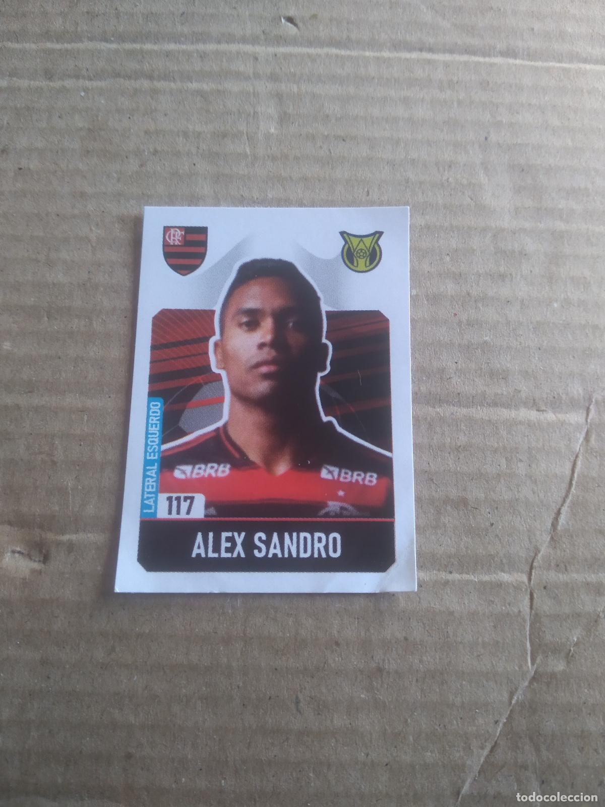 Cromos de f&uacute;tbol: 117 ALEX SANDRO FLAMENGO CROMO FUTBOL LIGA BRASIL BRASILEIRAO