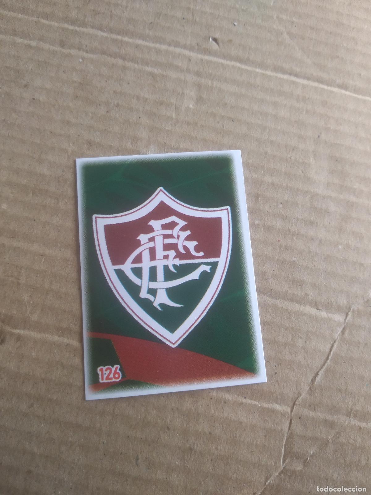 Cromos de f&uacute;tbol: 126 ESCUDO FLUMINENSE CROMO FUTBOL LIGA BRASIL BRASILEIRAO