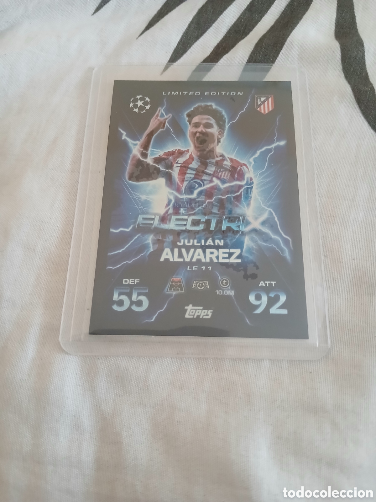 Cromos de f&uacute;tbol: Julian Alvarez electrix