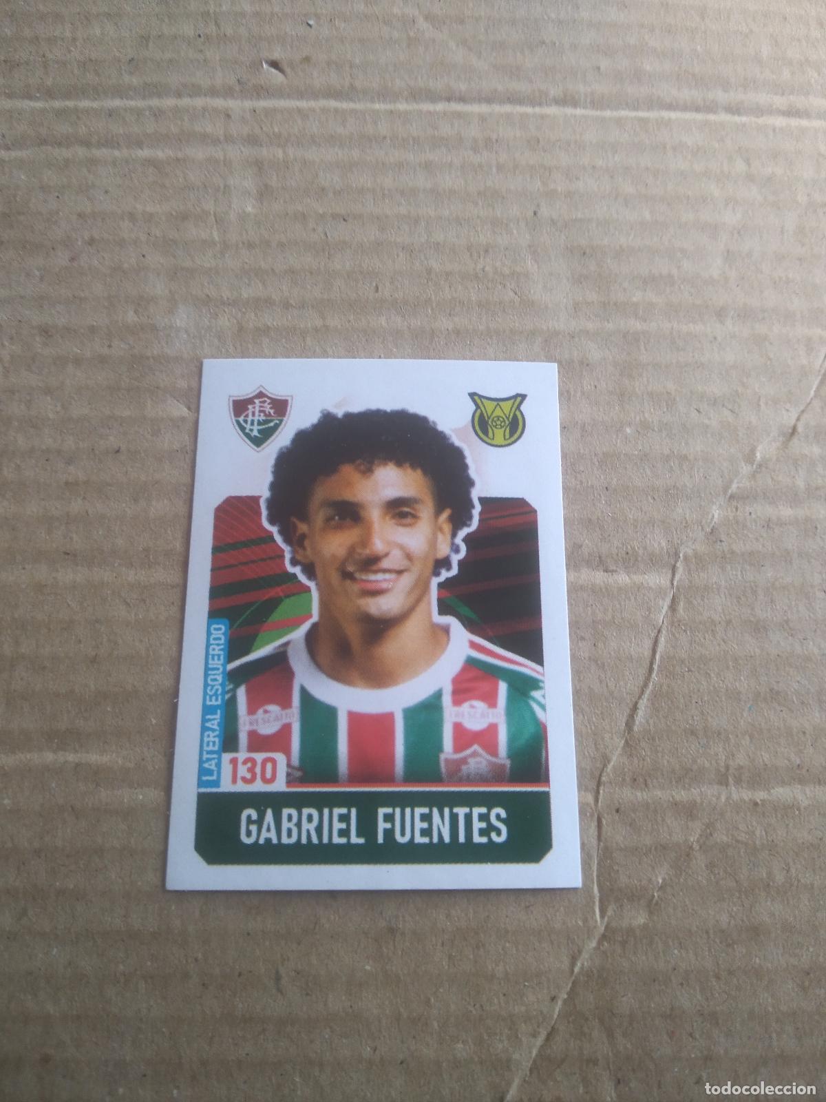 Cromos de f&uacute;tbol: 130 GABRIEL FUENTES FLUMINENSE CROMO FUTBOL LIGA BRASIL BRASILEIRAO
