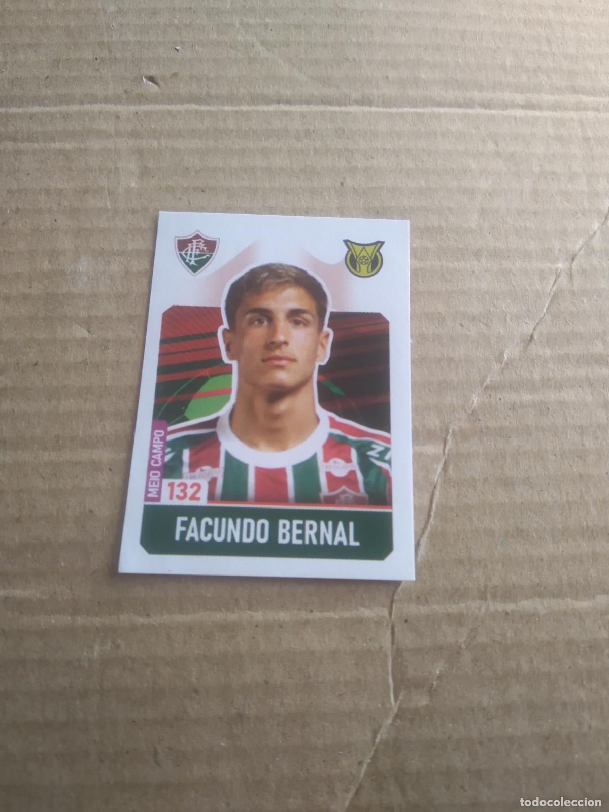 Cromos de f&uacute;tbol: 132 FACUNDO BERNAL FLUMINENSE CROMO FUTBOL LIGA BRASIL BRASILEIRAO