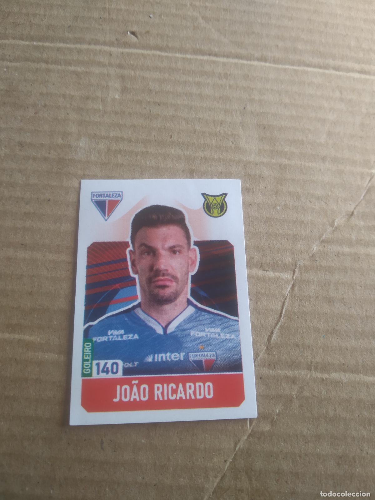 Cromos de f&uacute;tbol: 140 JOAO RICARDO FORTALEZA CROMO FUTBOL LIGA BRASIL BRASILEIRAO