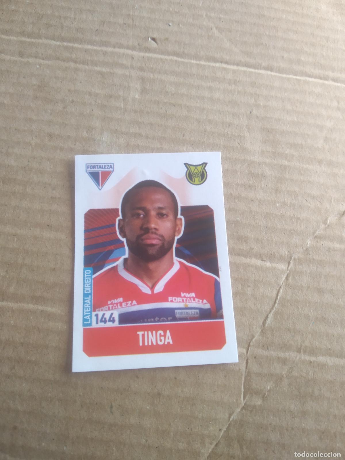 Cromos de f&uacute;tbol: 144 TINGA FORTALEZA CROMO FUTBOL LIGA BRASIL BRASILEIRAO