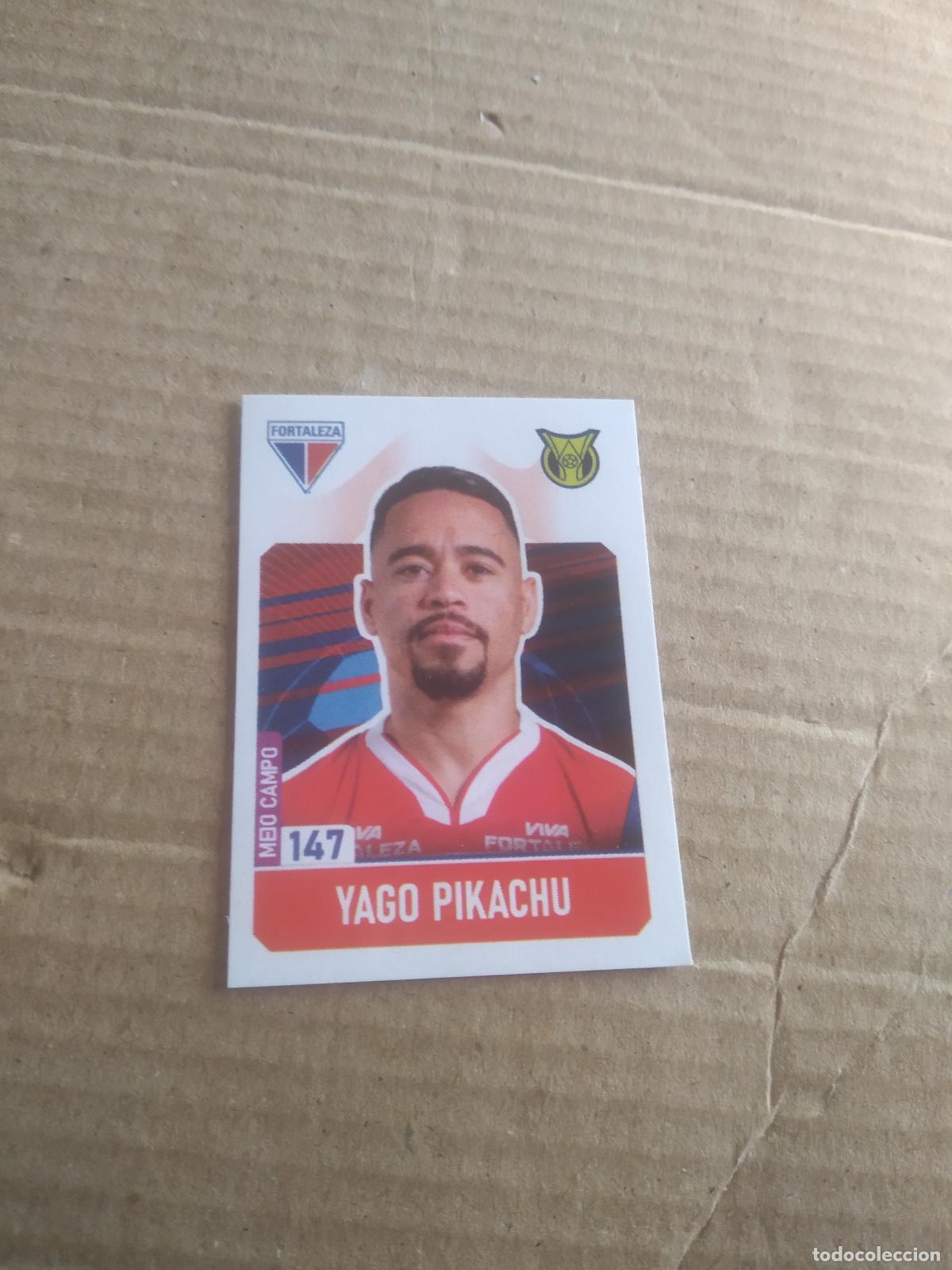 Cromos de f&uacute;tbol: 147 YAGO PIKACHU FORTALEZA CROMO FUTBOL LIGA BRASIL BRASILEIRAO