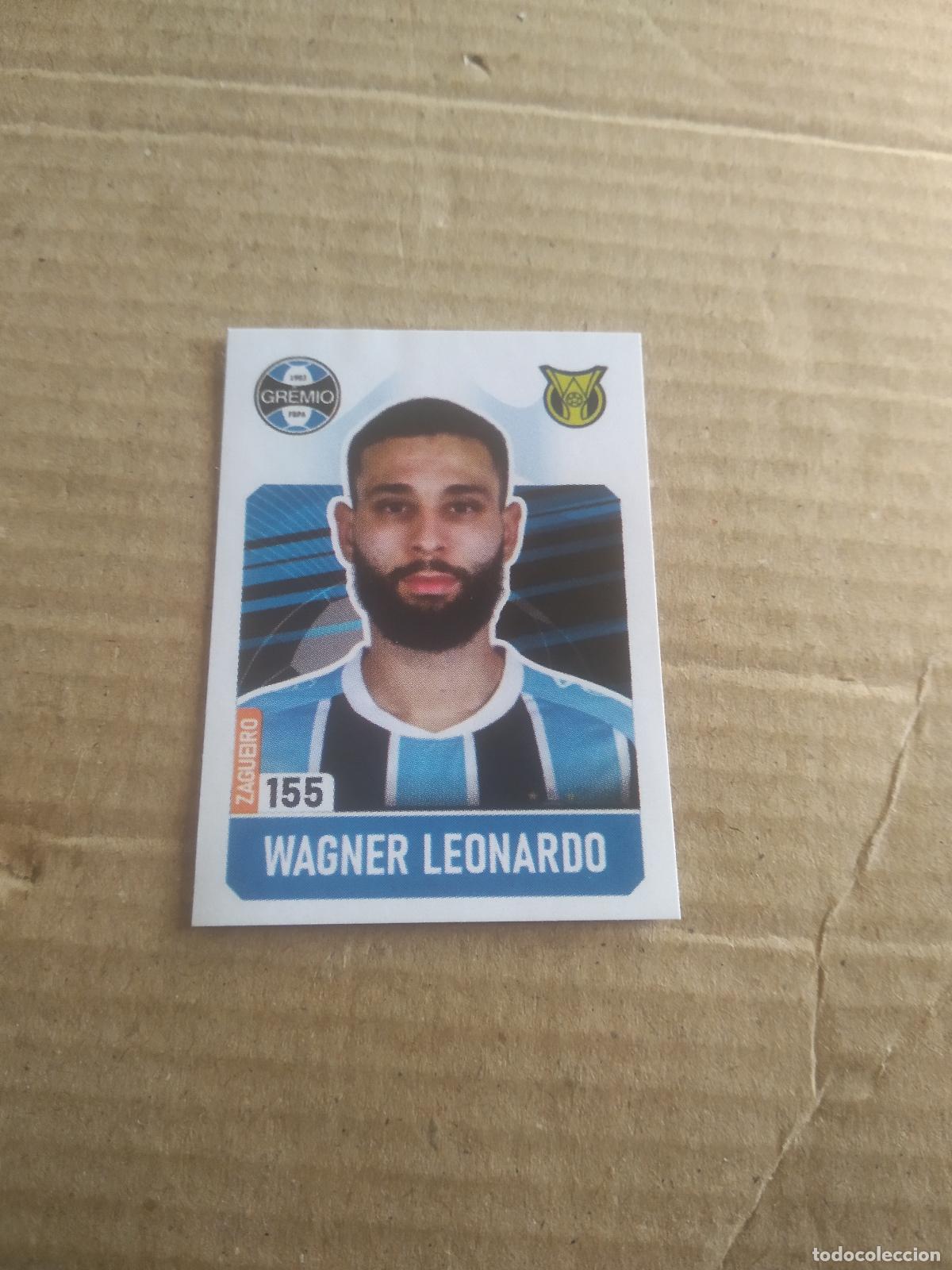 Cromos de f&uacute;tbol: 155 WAGNER LEONARDO GREMIO CROMO FUTBOL LIGA BRASIL BRASILEIRAO