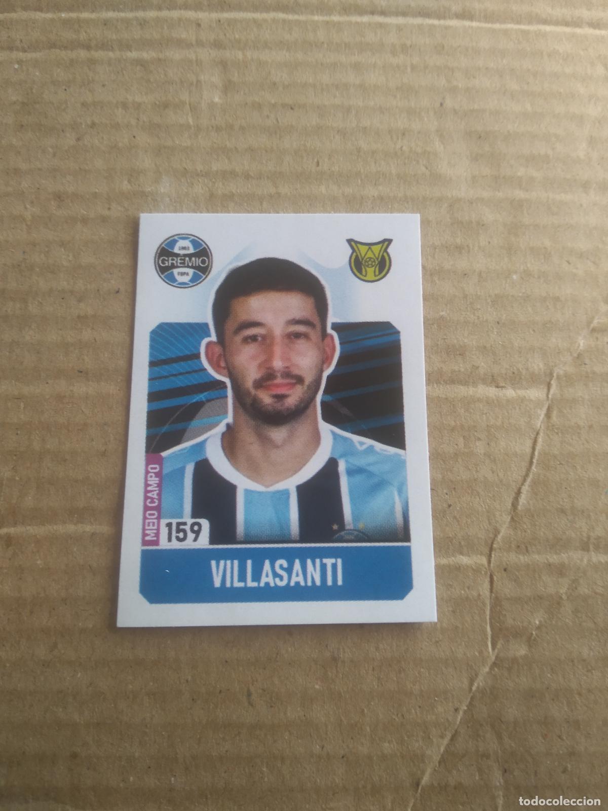 Cromos de f&uacute;tbol: 159 VILLASANTI GREMIO CROMO FUTBOL LIGA BRASIL BRASILEIRAO
