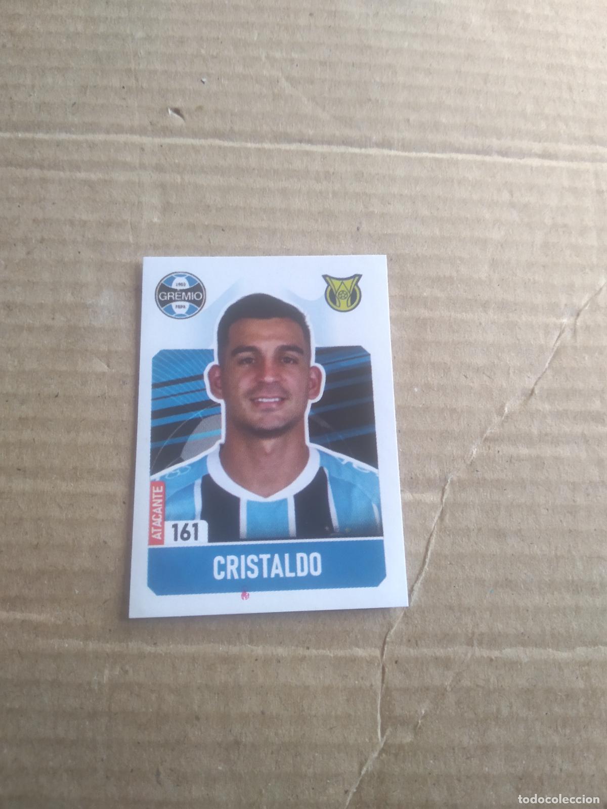 Cromos de f&uacute;tbol: 161 CRISTALDO GREMIO CROMO FUTBOL LIGA BRASIL BRASILEIRAO
