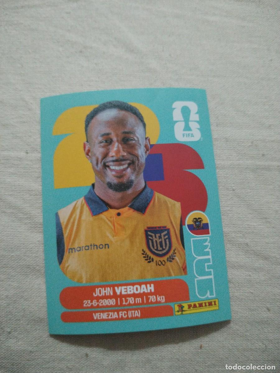 Fu&szlig;ball-Sticker: CROMO MUNDIAL 2026 - ECUADOR ECU 14