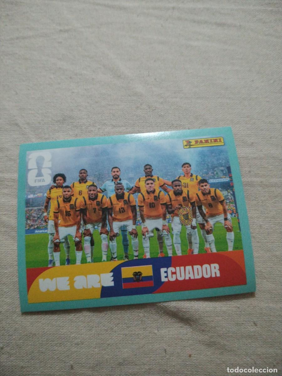 Fu&szlig;ball-Sticker: CROMO MUNDIAL 2026 - ECUADOR ECU 13