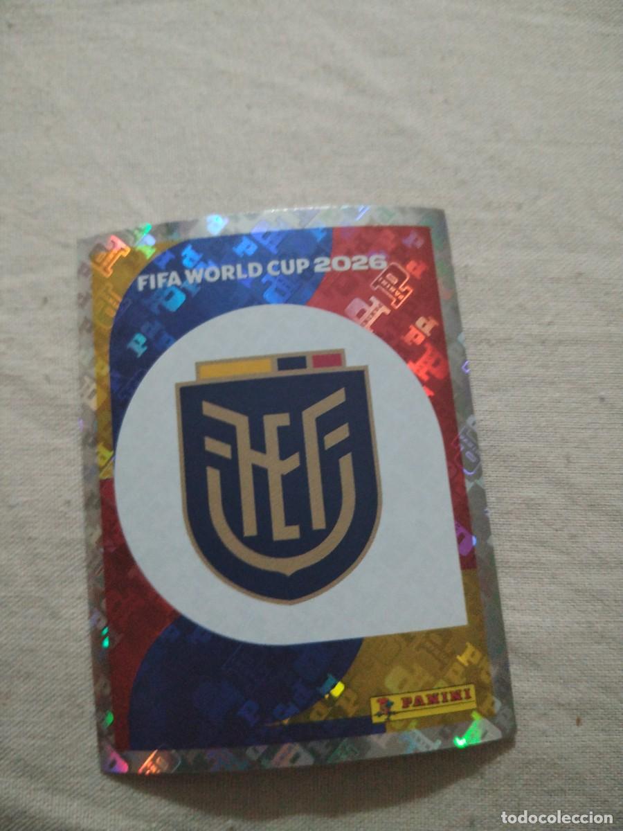 Cromos de f&uacute;tbol: CROMO MUNDIAL 2026 - ECUADOR ECU 1