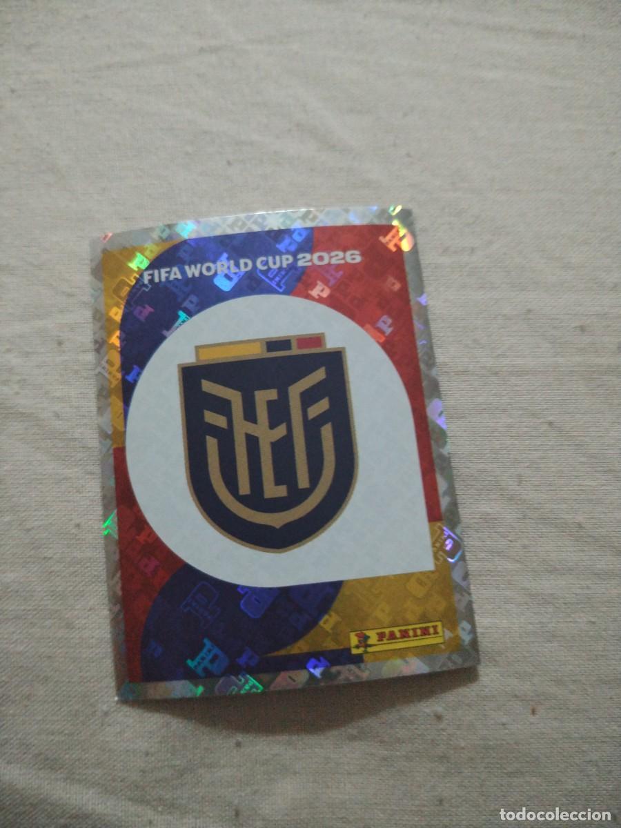 Cromos de f&uacute;tbol: CROMO MUNDIAL 2026 - ECUADOR ECU 1