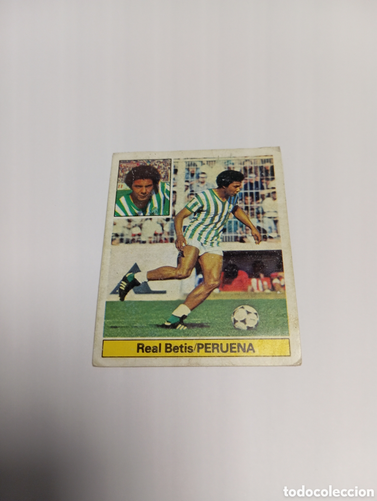 Cromos de f&uacute;tbol: PERUENA Betis Liga Este 1981 1982 RECUPERADO 81 82