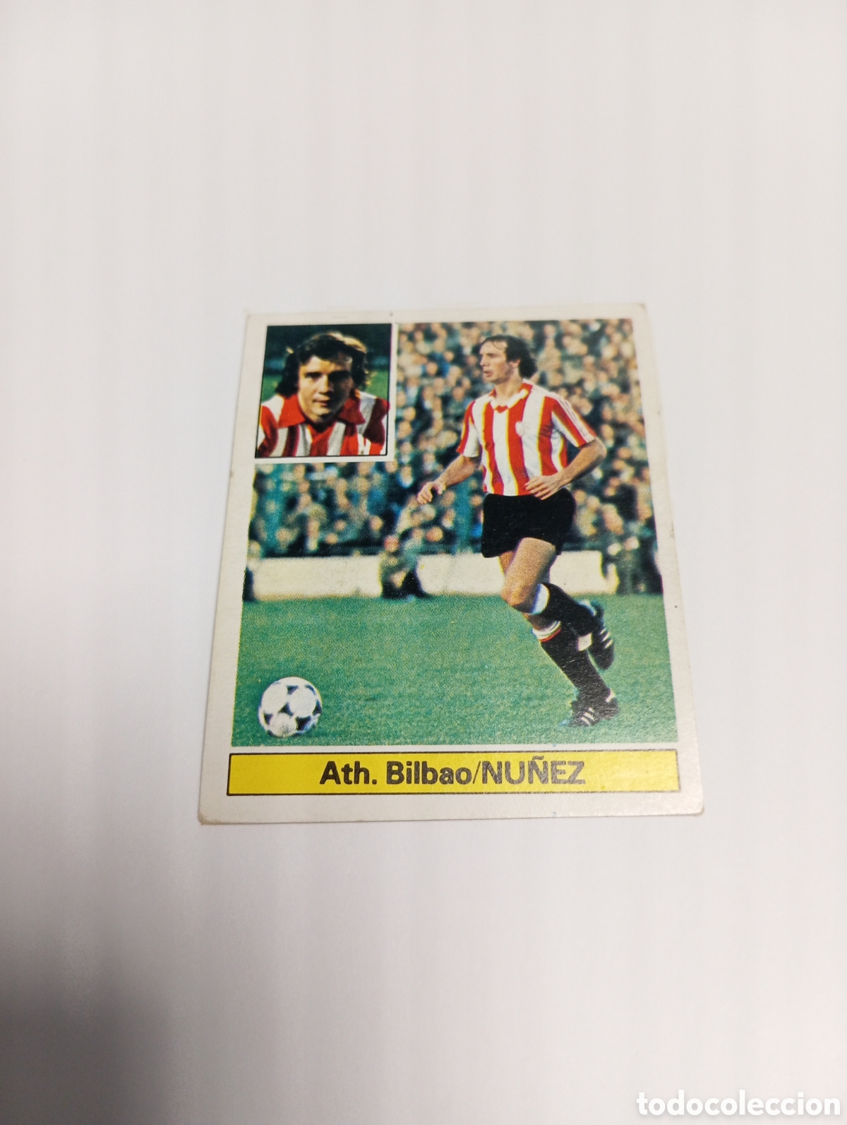 Cromos de f&uacute;tbol: N&Uacute;&Ntilde;EZ Athletic Club Liga Este 1981 1982 NUEVO 81 82 SIN PEGAR