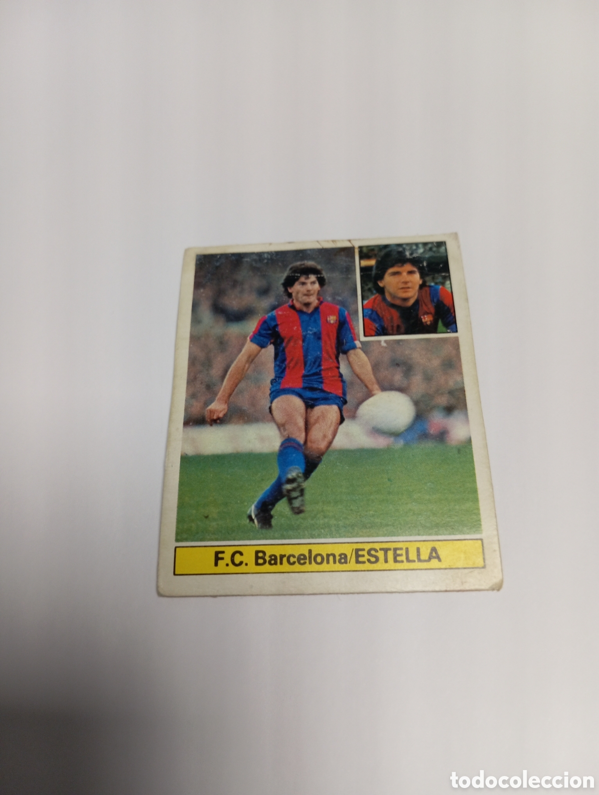 Cromos de f&uacute;tbol: ESTELLA Barcelona Liga Este 1981 1982 RECUPERADO 81 82
