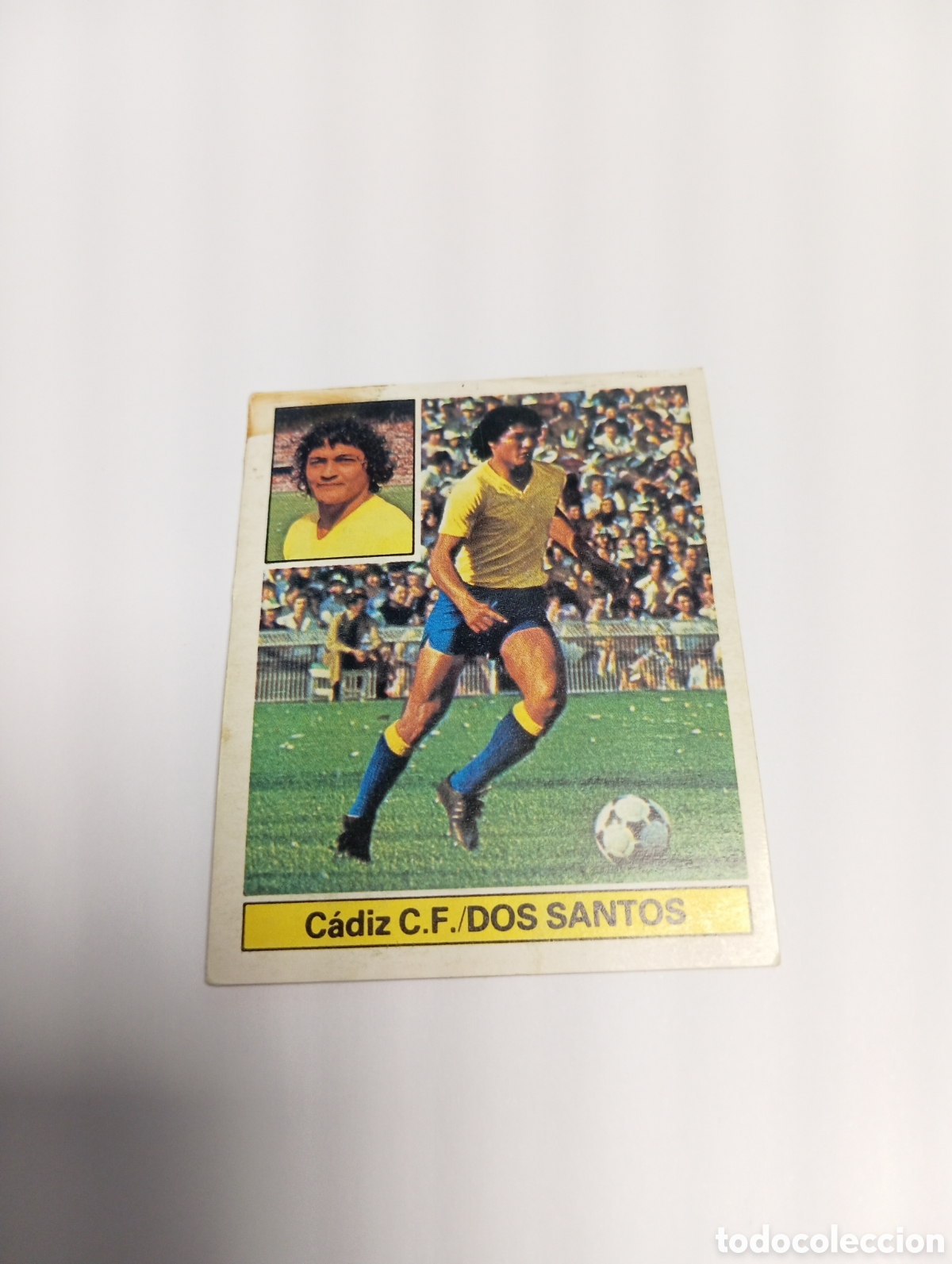 Cromos de f&uacute;tbol: DOS SANTOS C&aacute;diz Liga Este 1981 1982 RECUPERADO 81 82