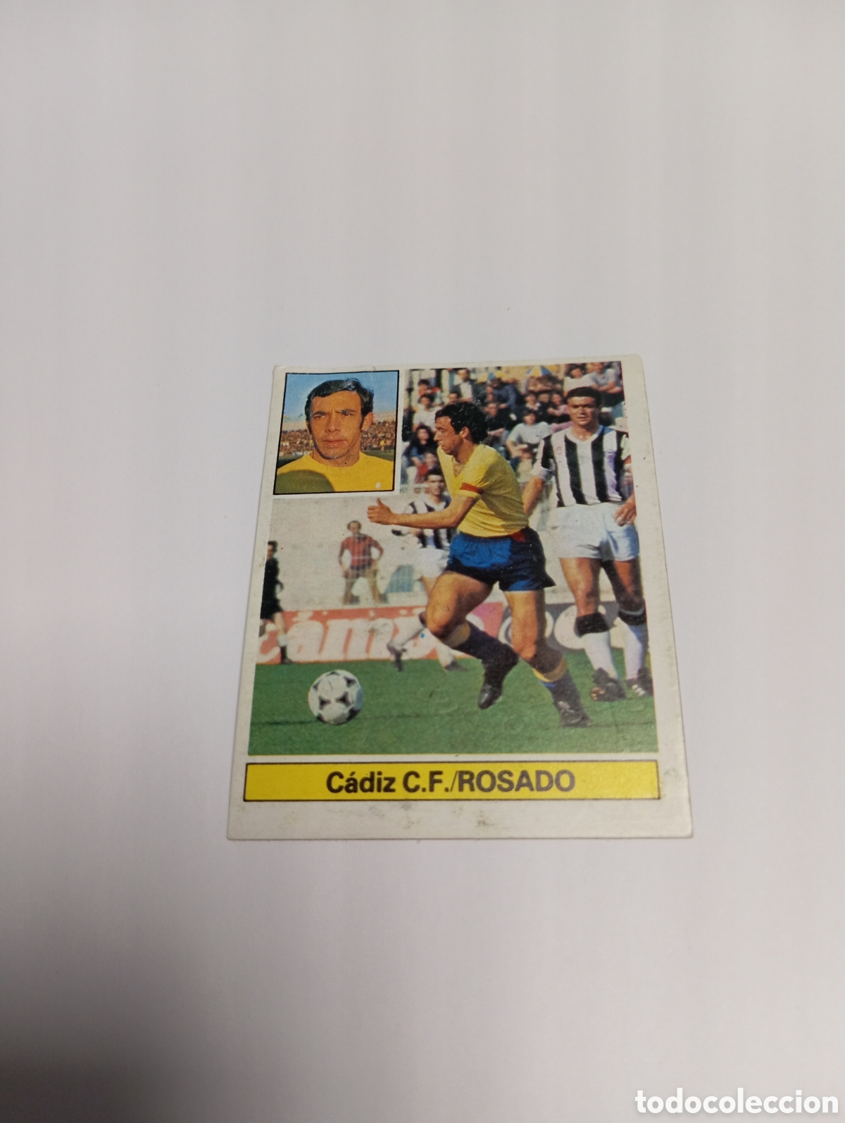 Cromos de f&uacute;tbol: ROSADO C&aacute;diz Liga Este 1981 1982 RECUPERADO 81 82