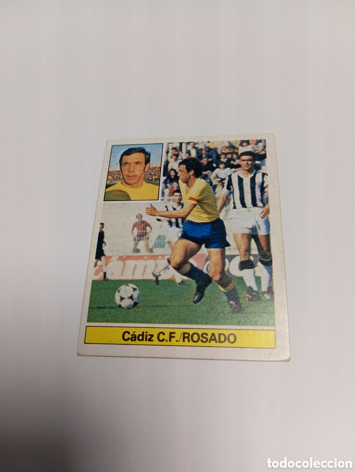 Fu&szlig;ball-Sticker: ROSADO C&aacute;diz Liga Este 1981 1982 NUEVO 81 82 SIN PEGAR