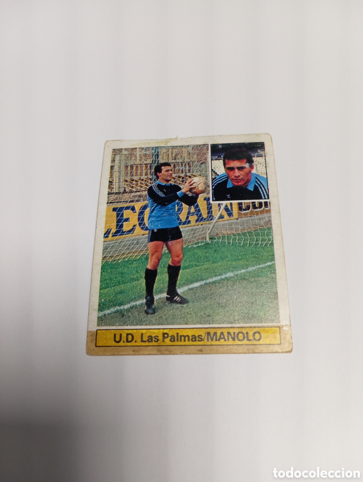 Cromos de f&uacute;tbol: MANOLO Las Palmas Liga Este 1981 1982 RECUPERADO 81 82