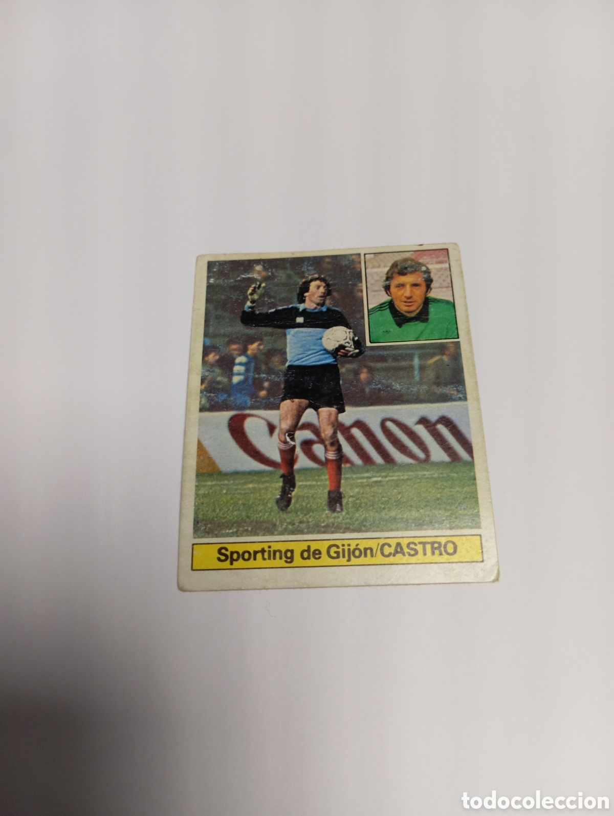 Cromos de f&uacute;tbol: CASTRO Sporting de Gij&oacute;n Liga Este 1981 1982 RECUPERADO 81 82