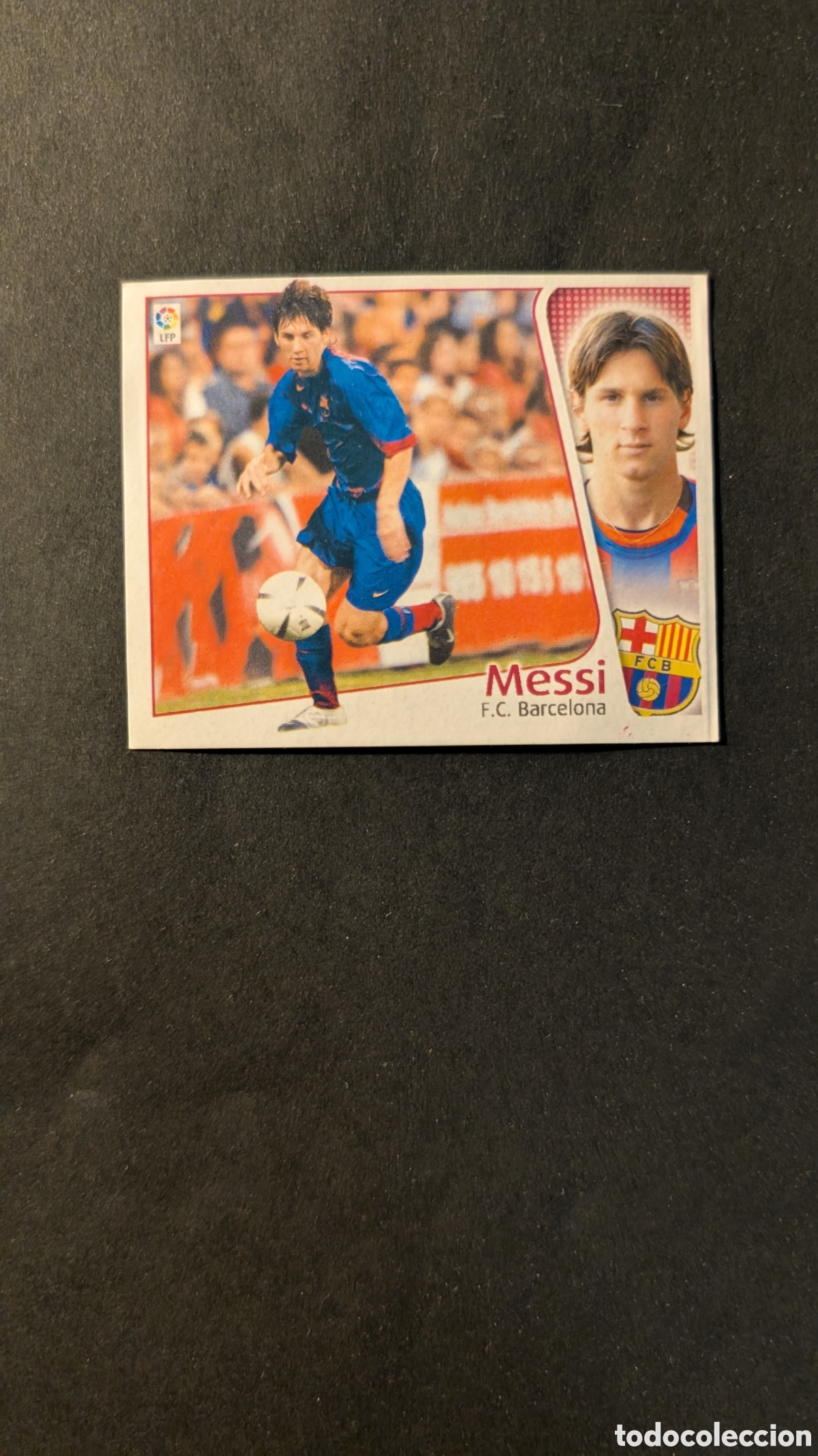Cromos de f&uacute;tbol: MESSI BARCELONA COLOCA ROOKIE LIGA ESTE 2004/05 04 05 NUNCA PEGADO SIN PEGAR