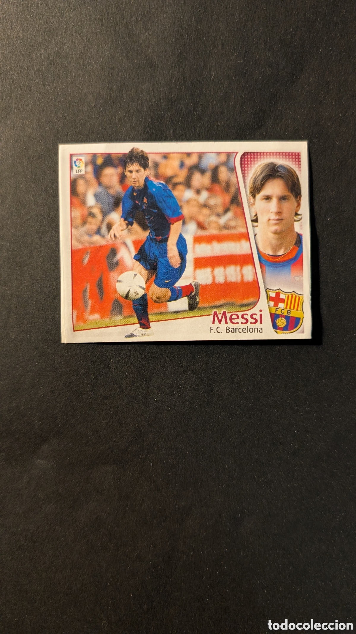 Cromos de f&uacute;tbol: MESSI BARCELONA COLOCA ROOKIE LIGA ESTE 2004/05 04 05 NUNCA PEGADO SIN PEGAR
