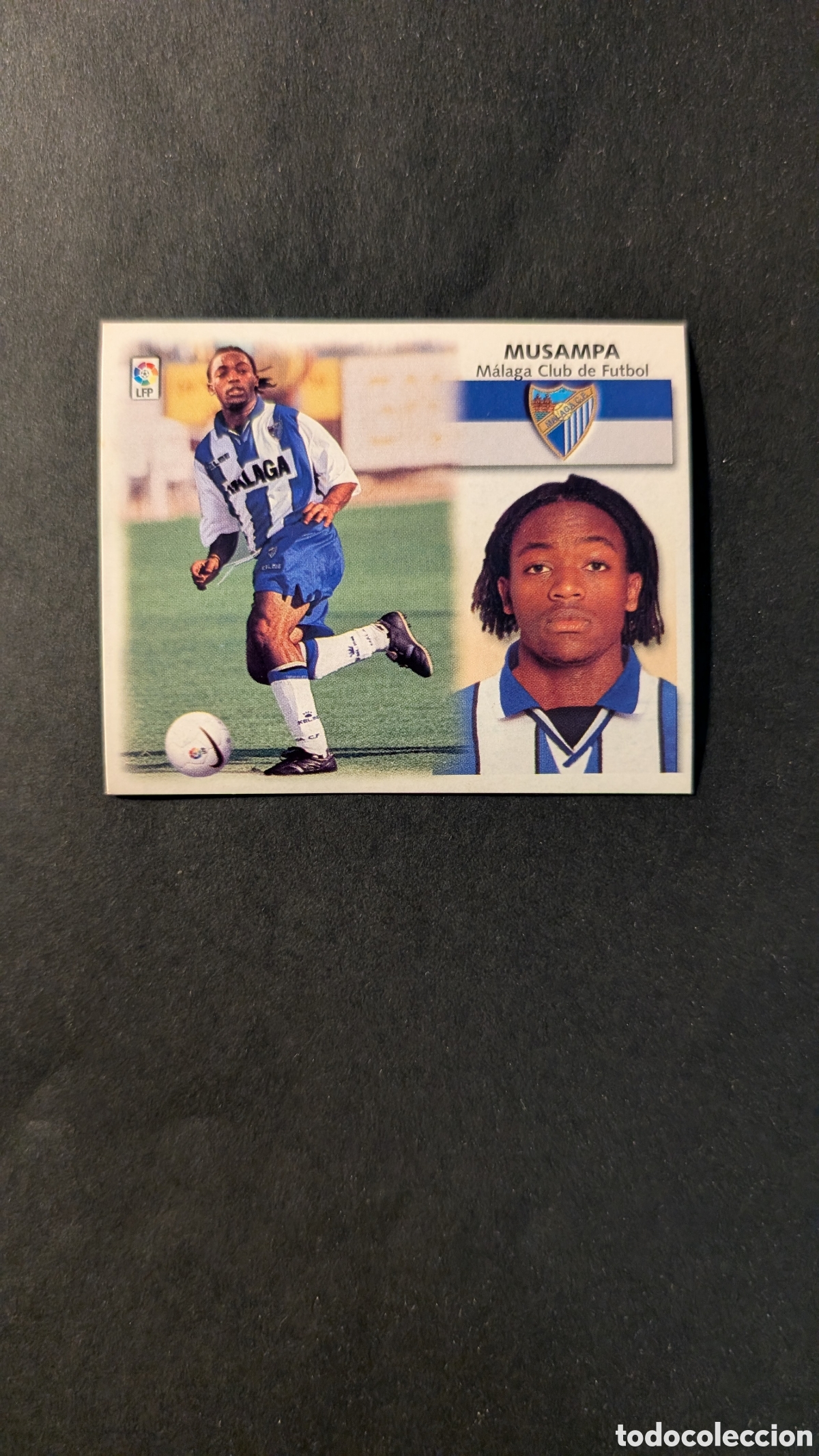 Cromos de f&uacute;tbol: L1 MUSAMPA MALAGA FICHAJE 6 LIGA ESTE 1999/00 99 00 NUNCA PEGADO SIN PEGAR