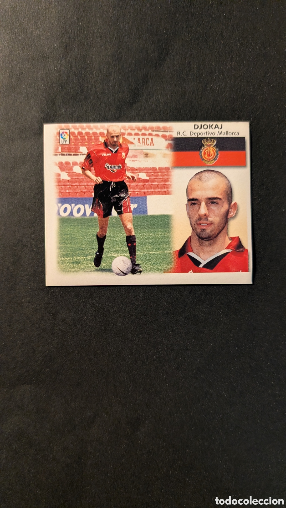 Cromos de f&uacute;tbol: L1 DJOKAJ MALLORCA FICHAJE 14 LIGA ESTE 1999/00 99 00 NUNCA PEGADO SIN PEGAR