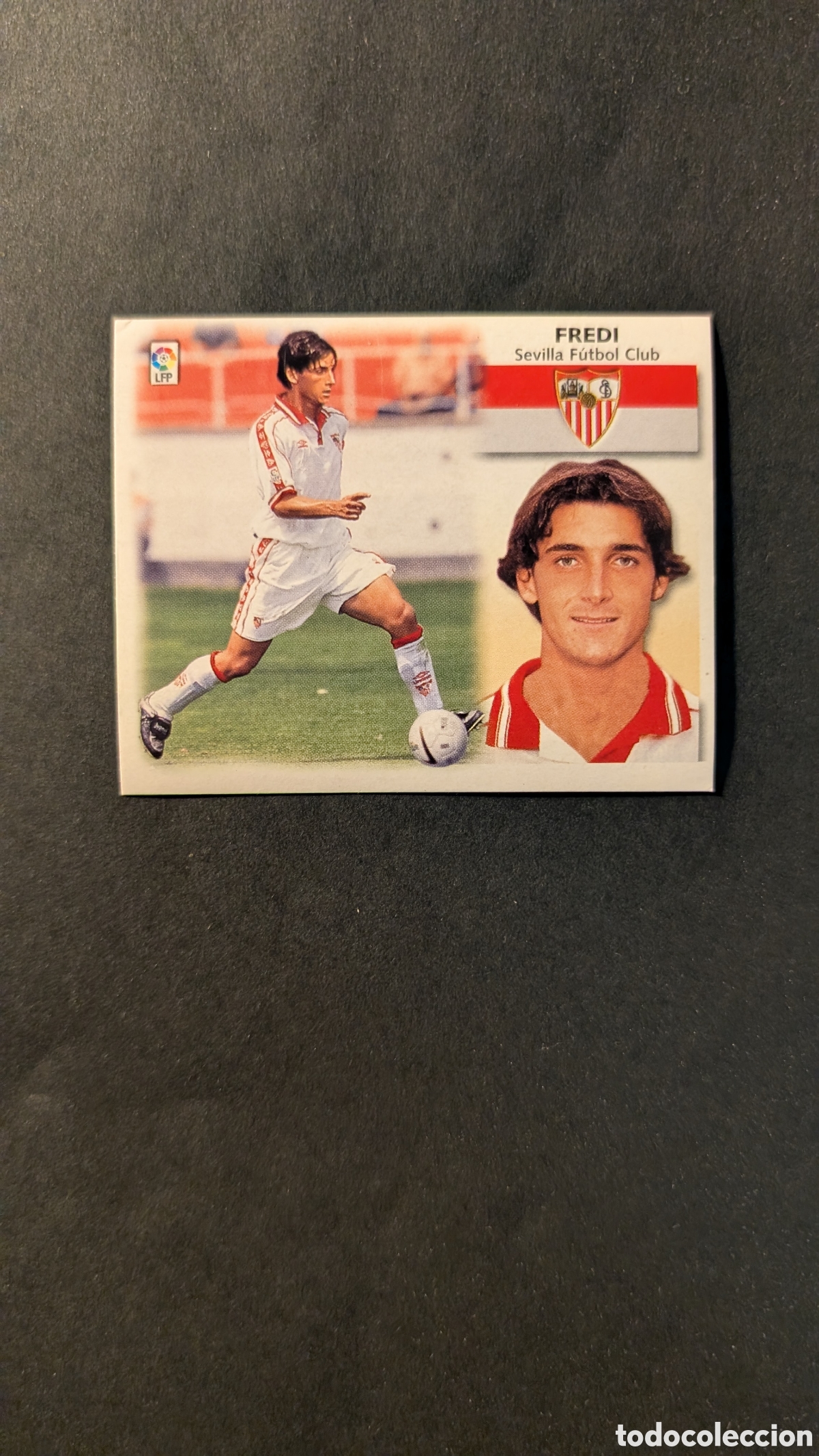 Cromos de f&uacute;tbol: L1 FREDI SEVILLA FICHAJE 17 LIGA ESTE 1999/00 99 00 NUNCA PEGADO SIN PEGAR