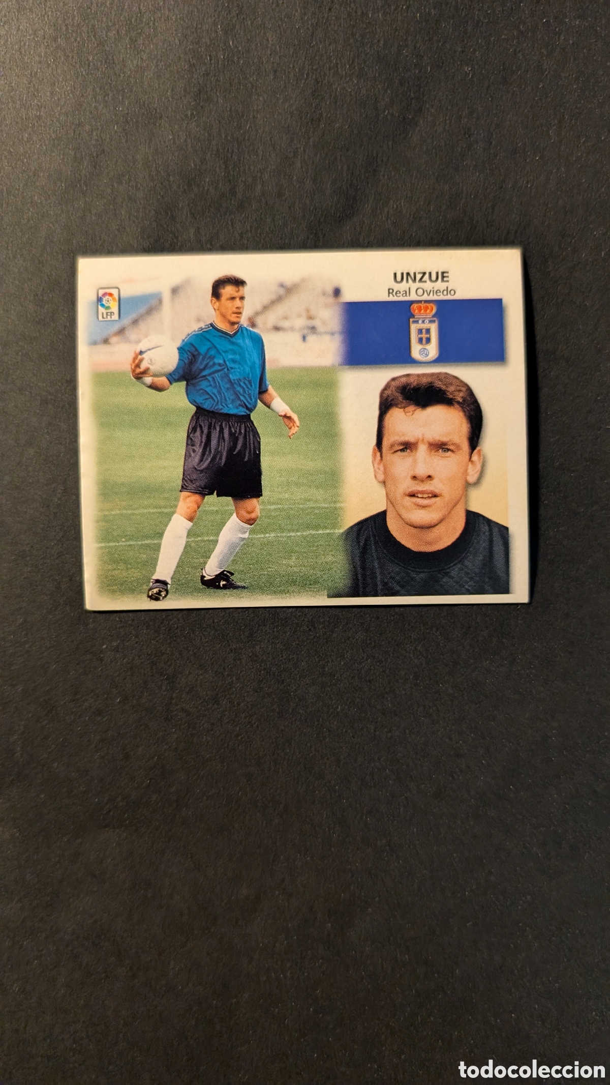 Cromos de f&uacute;tbol: L1 UNZUE OVIEDO FICHAJE 19 LIGA ESTE 1999/00 99 00 NUNCA PEGADO SIN PEGAR