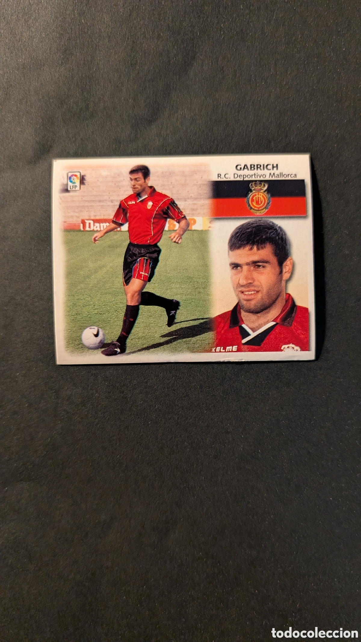 Cromos de f&uacute;tbol: L1 GABRICH MALLORCA FICHAJE 24 LIGA ESTE 1999/00 99 00 NUNCA PEGADO SIN PEGAR