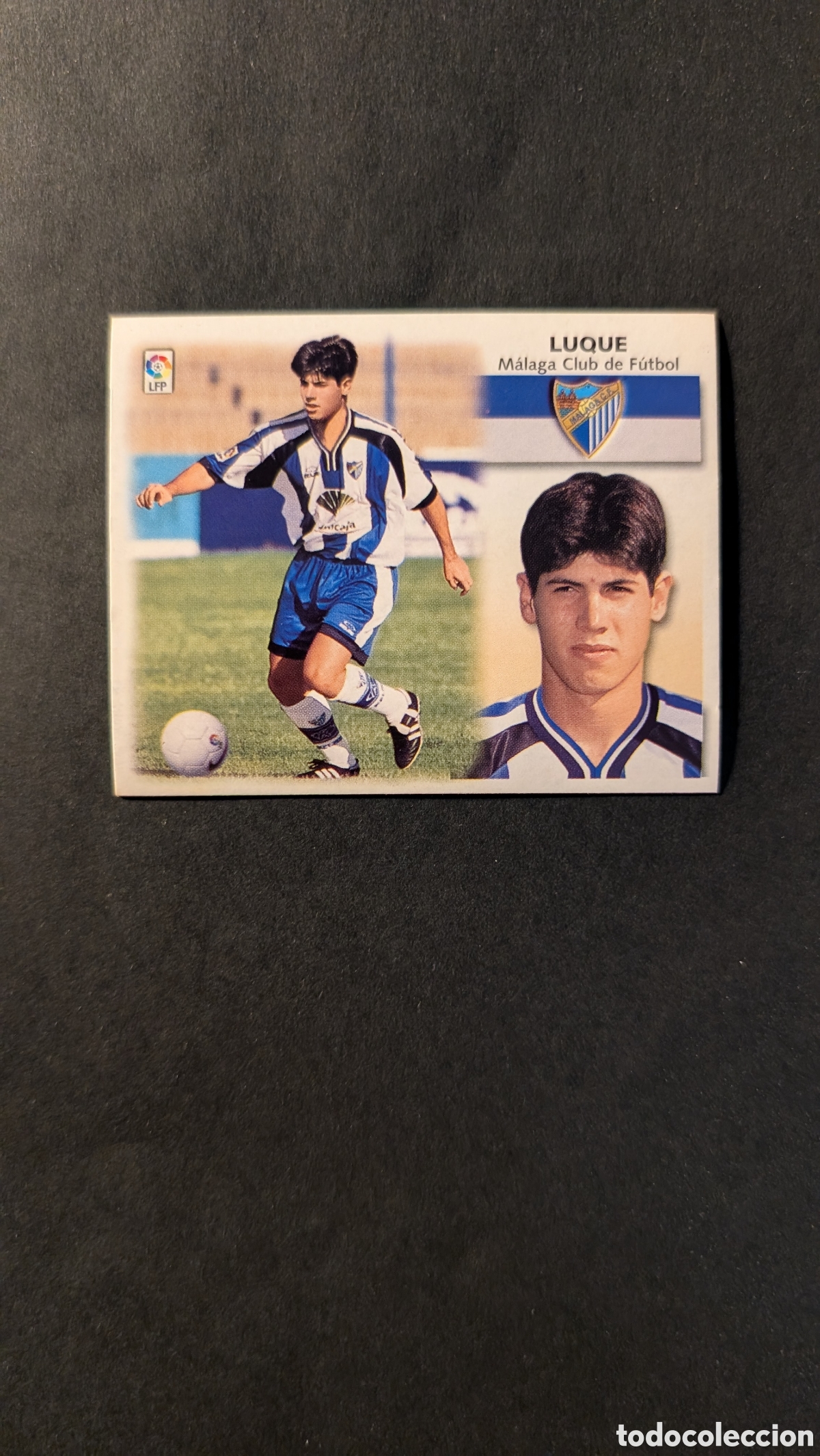 Figurine di Calcio: L1 LUQUE MALAGA FICHAJE 5 BIS LIGA ESTE 1999/00 99 00 NUNCA PEGADO SIN PEGAR