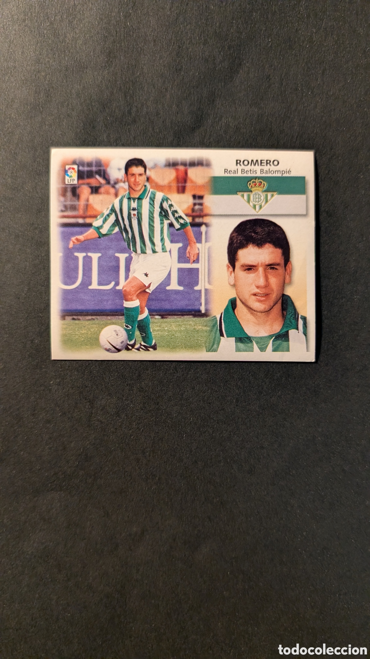 Figurine di Calcio: L1 ROMERO BETIS FICHAJE 7 BIS LIGA ESTE 1999/00 99 00 NUNCA PEGADO SIN PEGAR