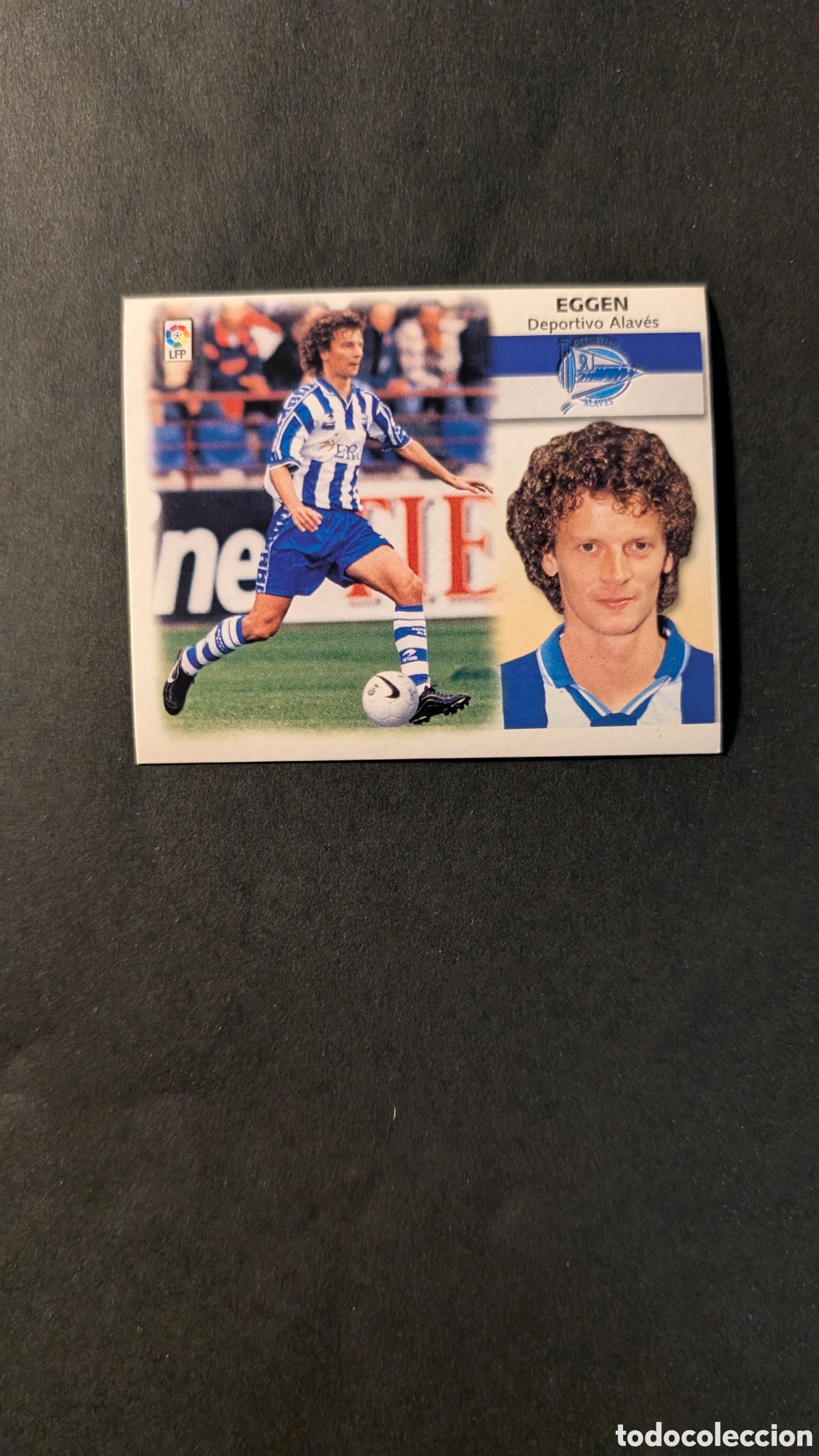 Cromos de f&uacute;tbol: L1 EGGEN ALAVES COLOCA LIGA ESTE 1999/00 99 00 NUNCA PEGADO SIN PEGAR