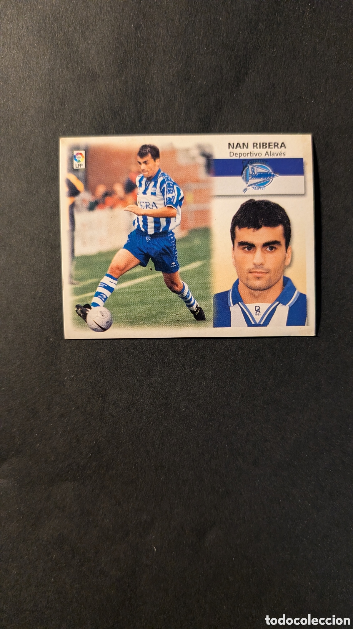 Cromos de f&uacute;tbol: L1 NAN RIBERA ALAVES COLOCA LIGA ESTE 1999/00 99 00 NUNCA PEGADO SIN PEGAR