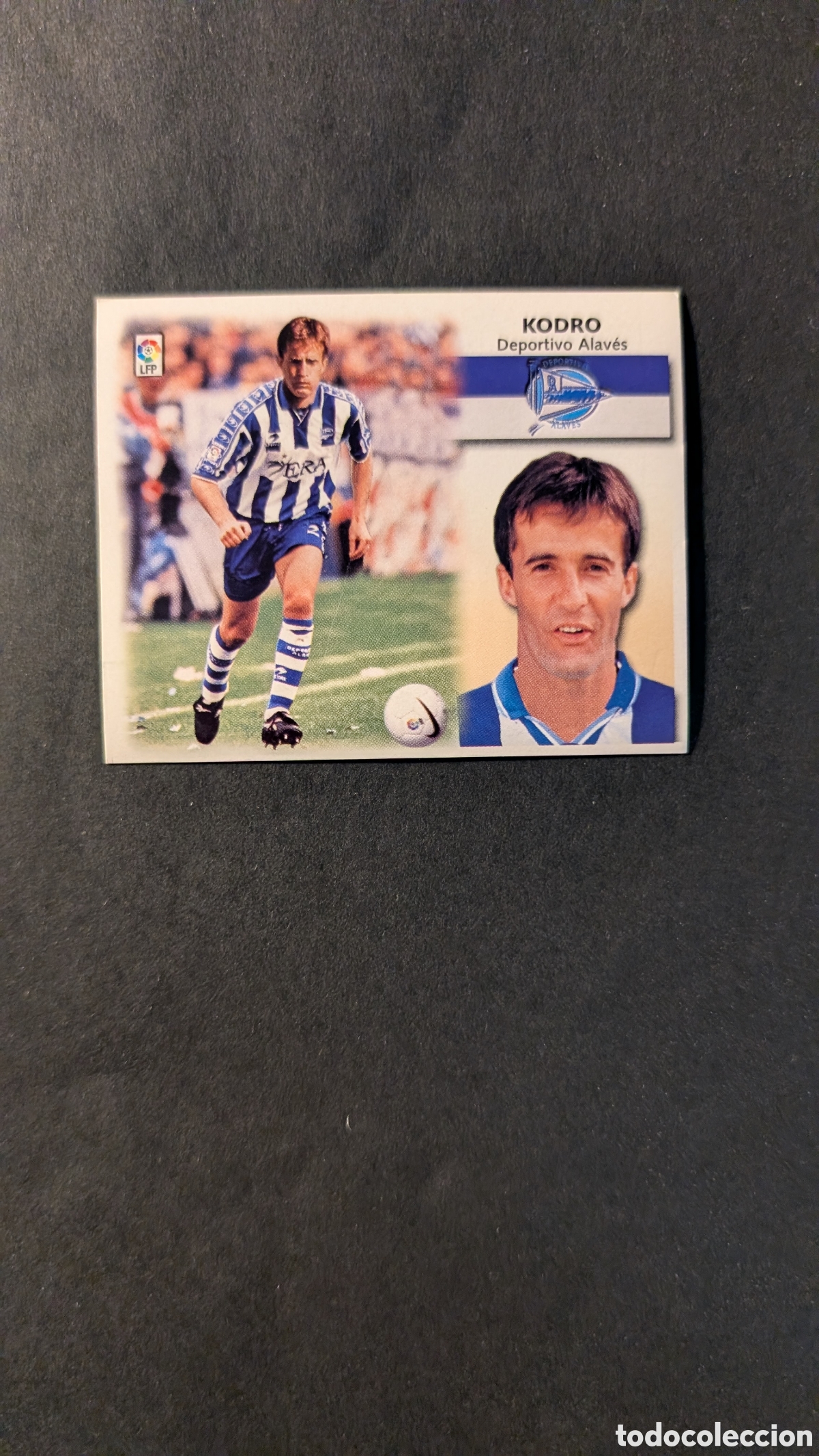 Cromos de f&uacute;tbol: L1 KODRO ALAVES COLOCA LIGA ESTE 1999/00 99 00 NUNCA PEGADO SIN PEGAR