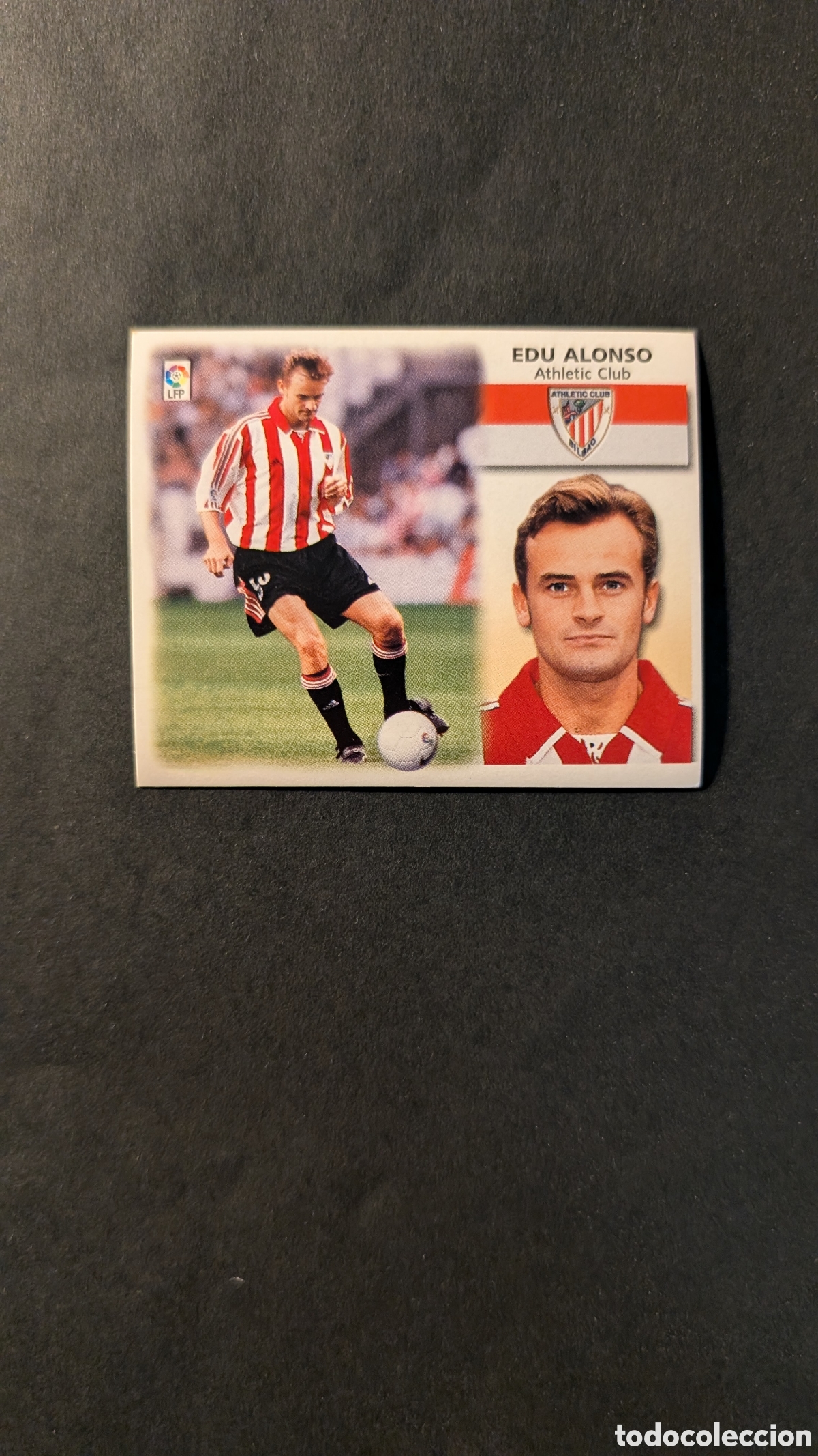 Cromos de f&uacute;tbol: L1 EDU ALONSO BILBAO COLOCA LIGA ESTE 1999/00 99 00 NUNCA PEGADO SIN PEGAR